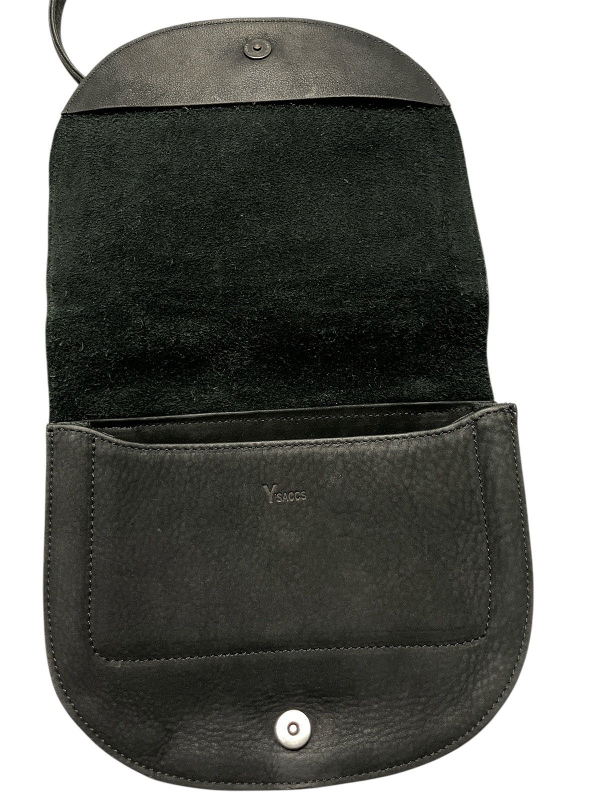 Yohji Yamamoto Sling Bag Leather 'Y.sac' By Yohjiyamamoto Size ONE SIZE - 4 Thumbnail
