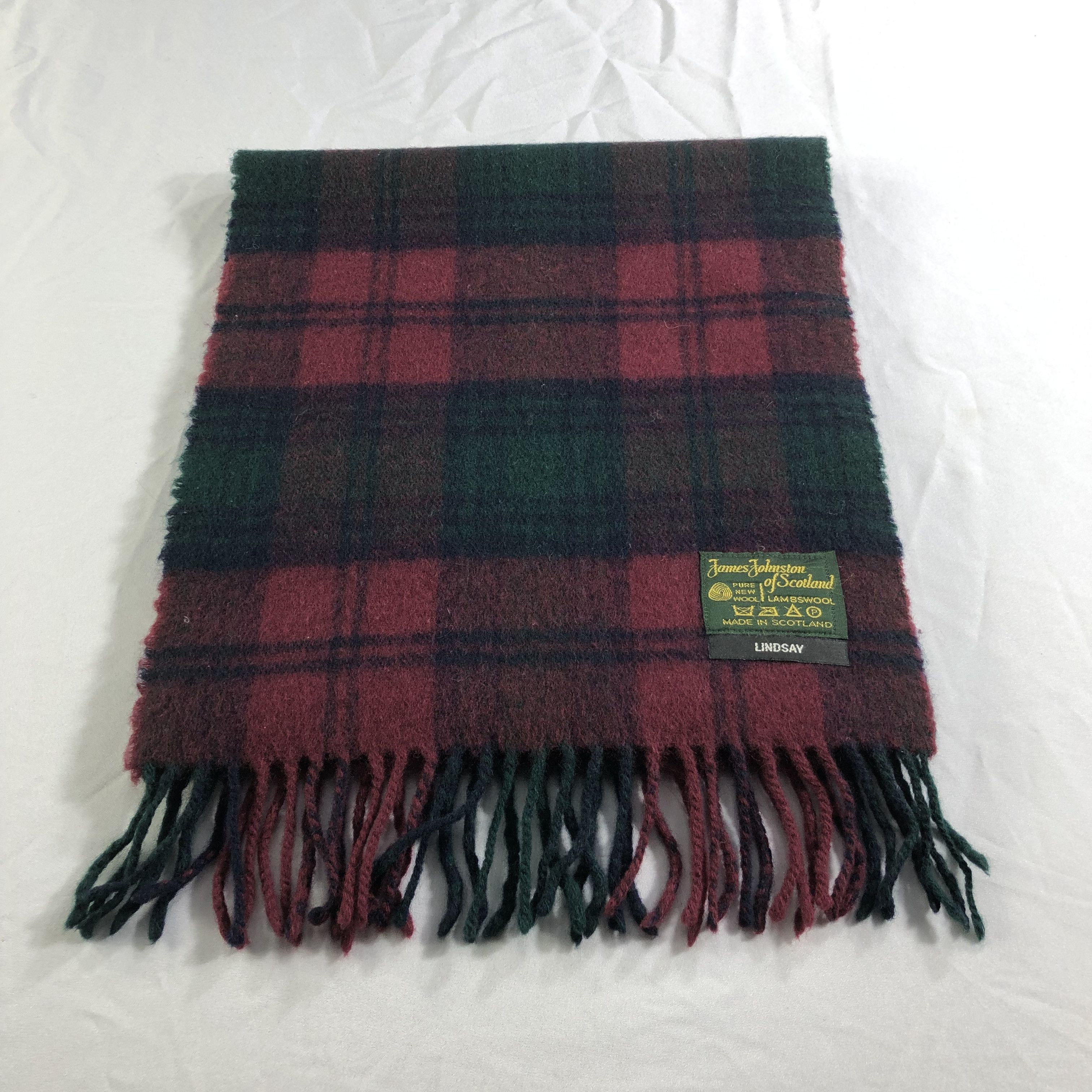 Johnstons Of Elgin Johnstons Of Elgin Wool Scarf Muffler Neckwear V2284 Size ONE SIZE - 3 Thumbnail