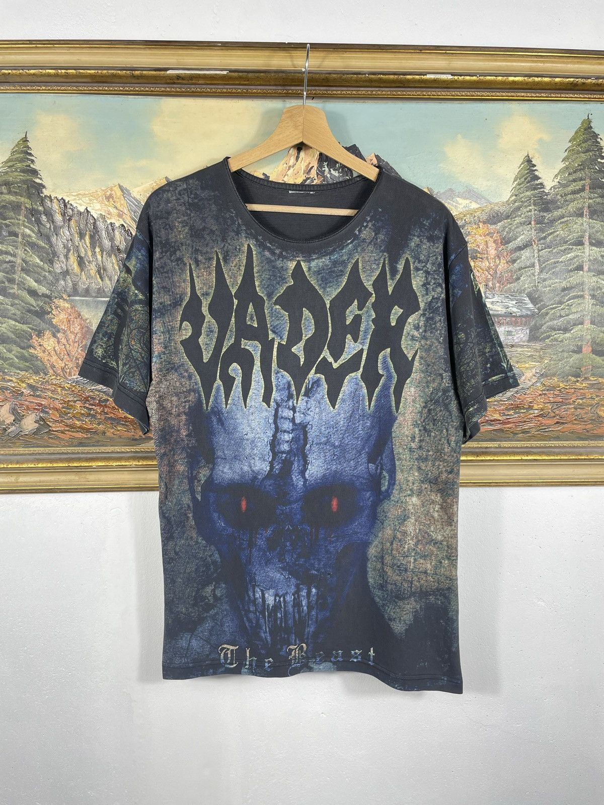 Band Tees Vader The Beast Retro l T shirt Tee Rock Metal Band Size US M / EU 48-50 / 2 - 1 Thumbnail