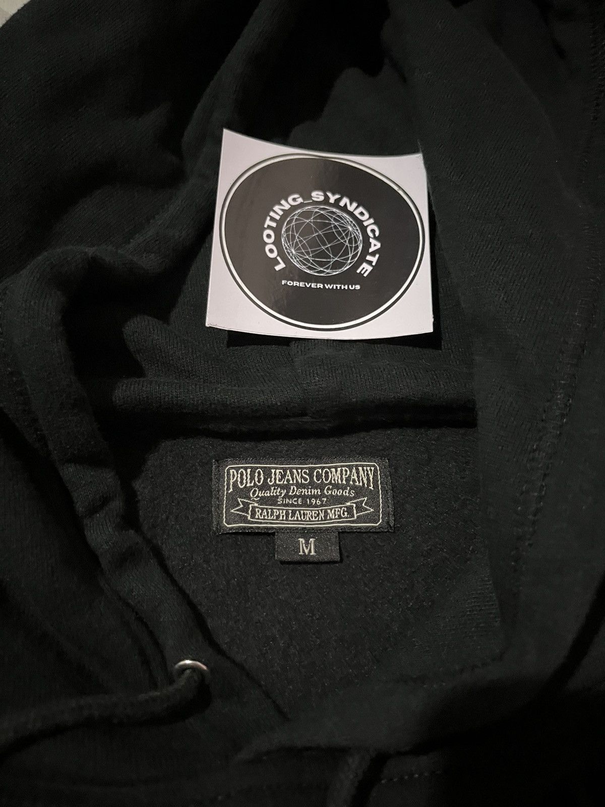 Ralph Lauren Rare Item!!! Ralph Lauren Polo Jeans Company Hoodie Size US M / EU 48-50 / 2 - 7 Thumbnail