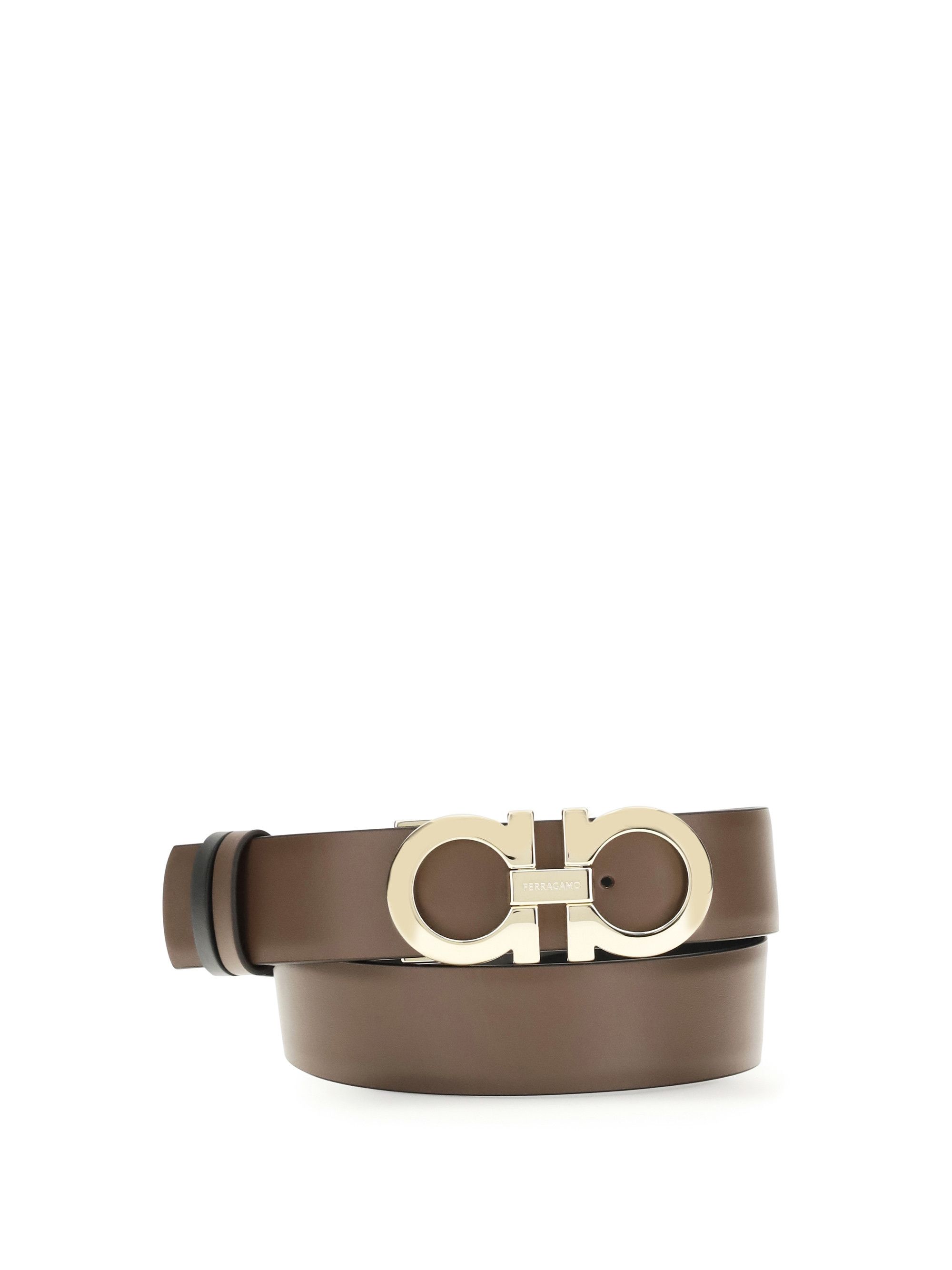 Salvatore Ferragamo Reversible and adjustable Gancini Belt Size ONE SIZE - 1 Thumbnail