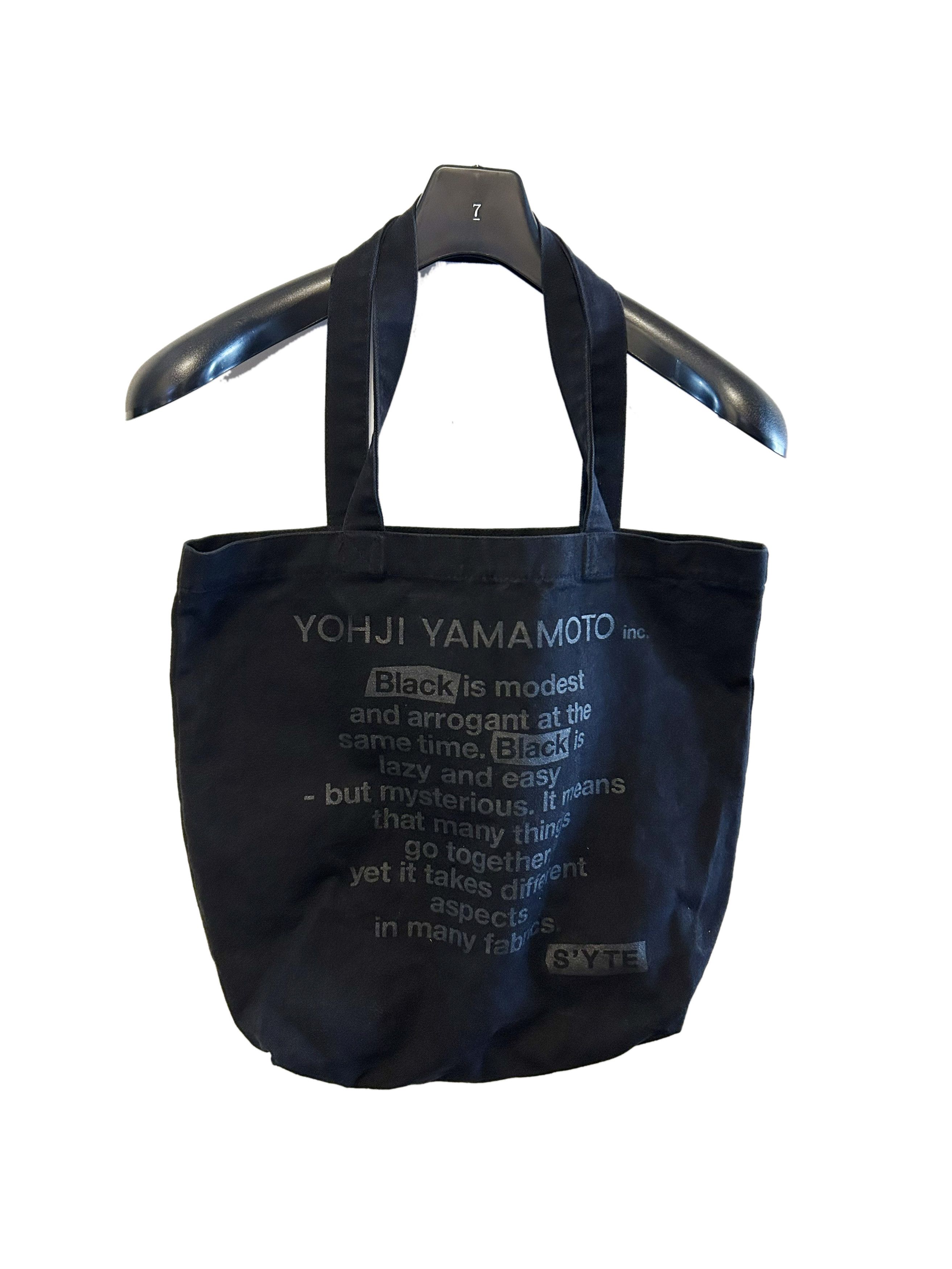 Yohji yamamoto Tote Bag