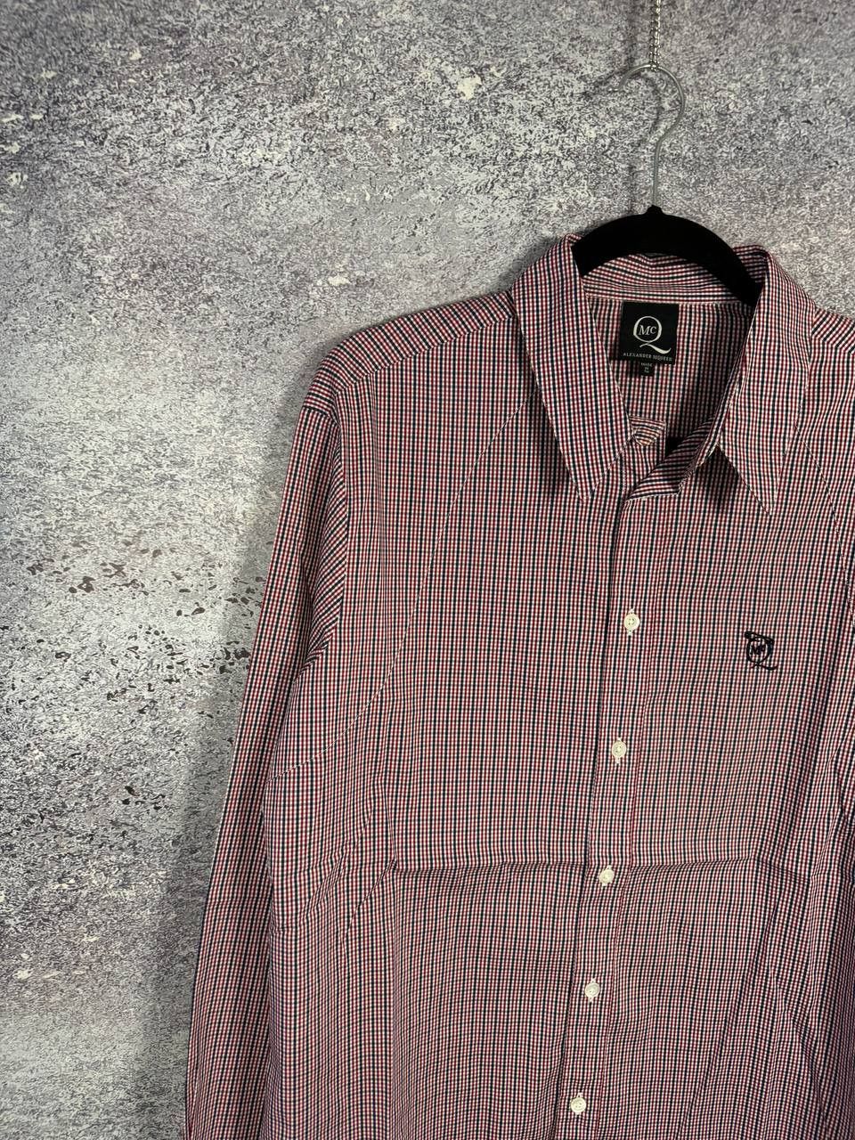 Alexander McQueen × MCQ × McQ Alexander McQueen Vintage 2008 MCQ Alexander McQueen Check Shirt Oldmoney Size US L / EU 52-54 / 3 - 3 Thumbnail