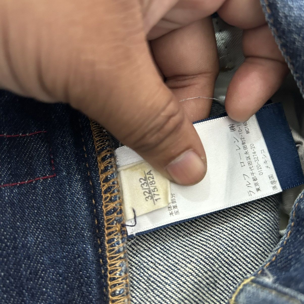 Ralph Lauren Vintage Polo Ralph Lauren Slim Fit Distressed Denim Size US 35 - 16 Thumbnail