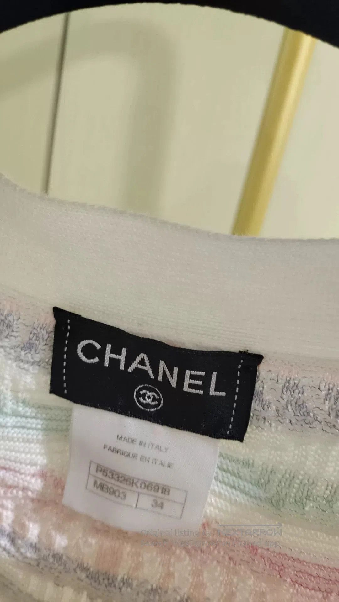 Chanel Chanel Rainbow Stripe Knit Dress. Size M / US 6-8 / IT 42-44 - 4 Thumbnail