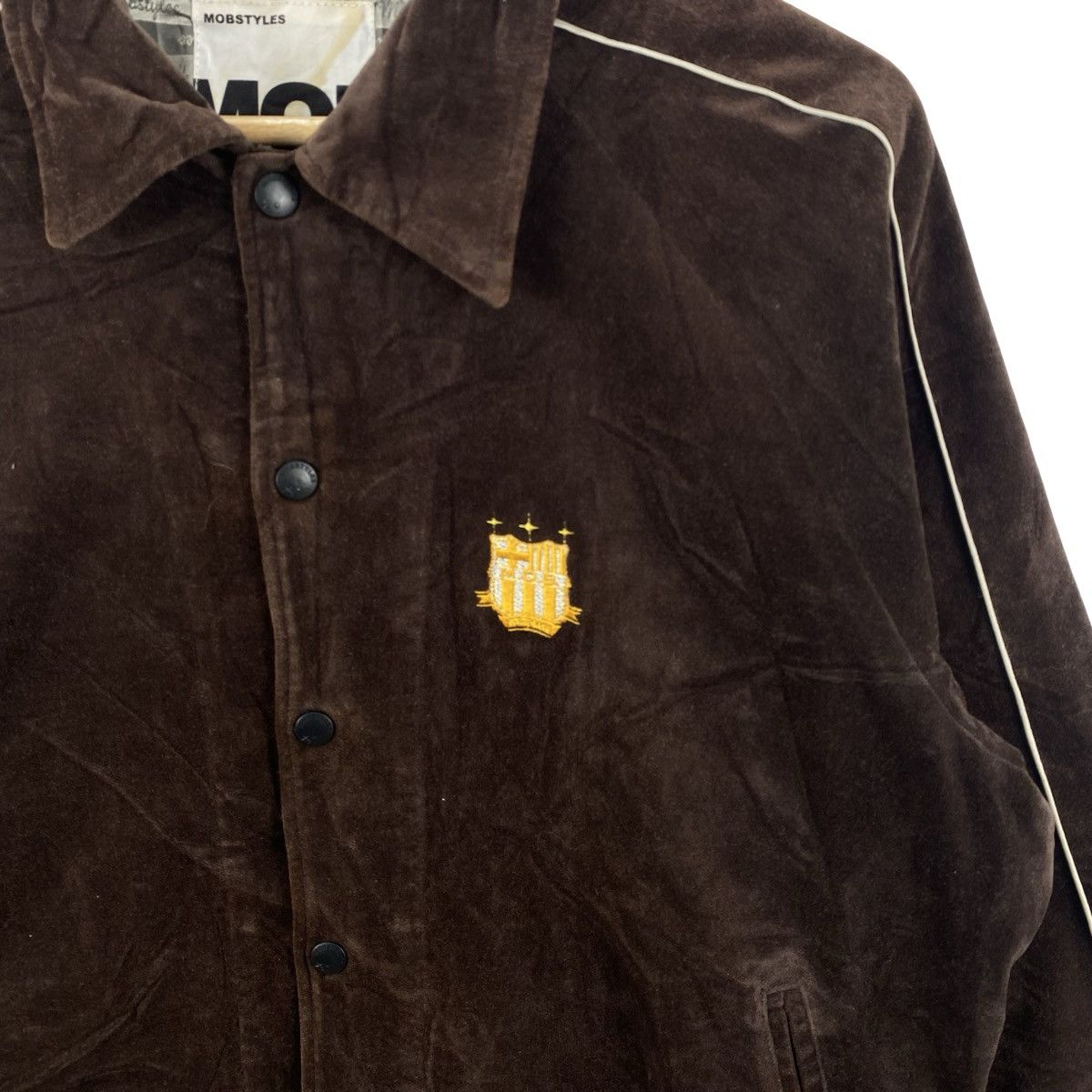 Vintage Vintage 1998 RARE MOBSTYLES Japanese Streetwear Velvet Size US M / EU 48-50 / 2 - 7 Thumbnail