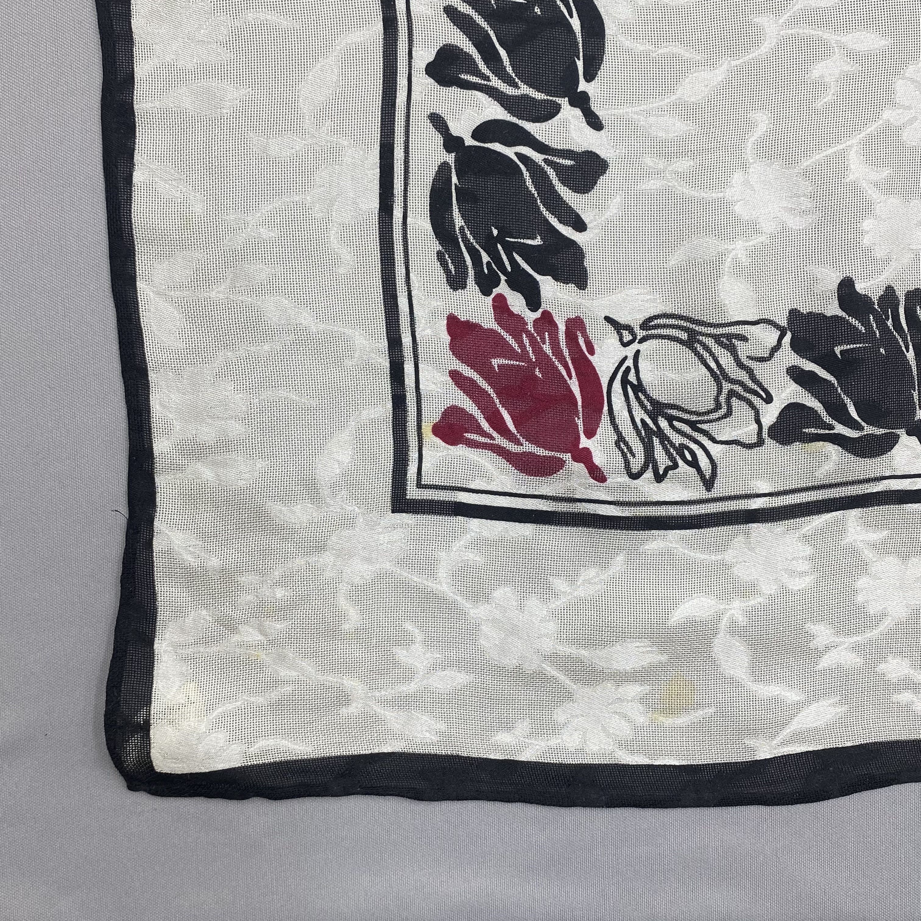 Sonia Rykiel Vintage Sonia Rykiel SILK Scarf Twill Stole Wraps Scarves Size ONE SIZE - 8 Thumbnail