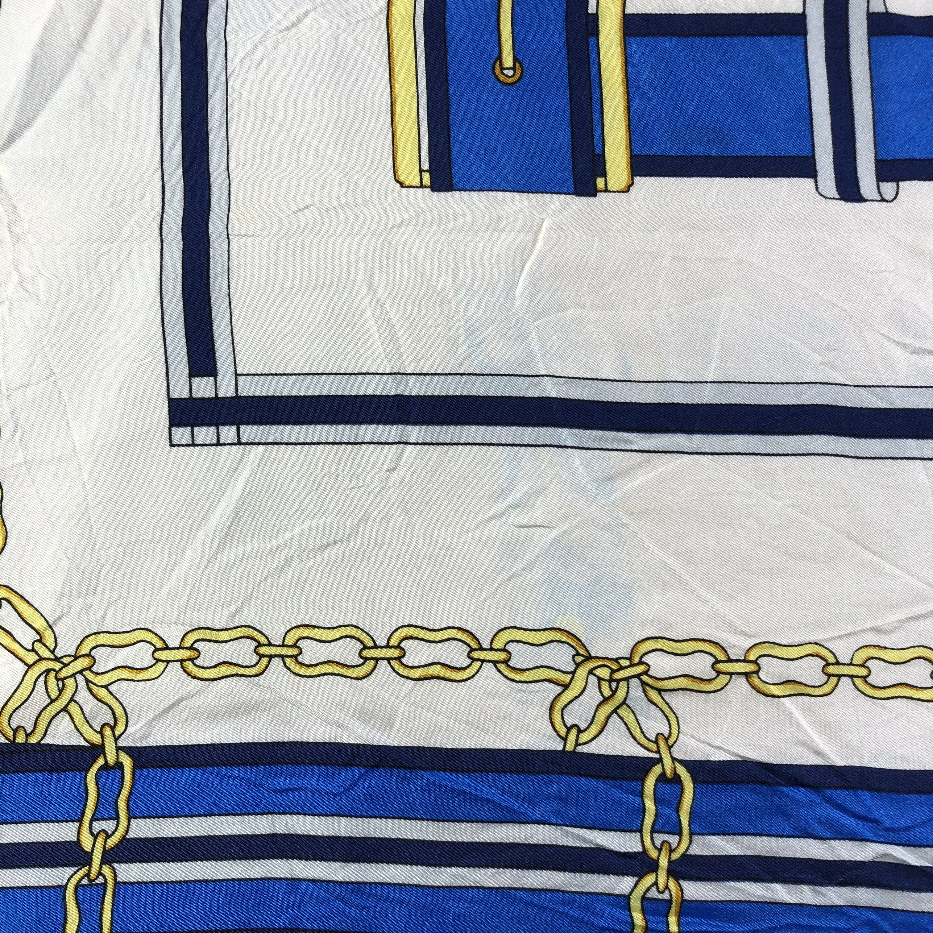 Vintage Vintage Manolo Borromeo Silk Scarf Size ONE SIZE - 8 Thumbnail