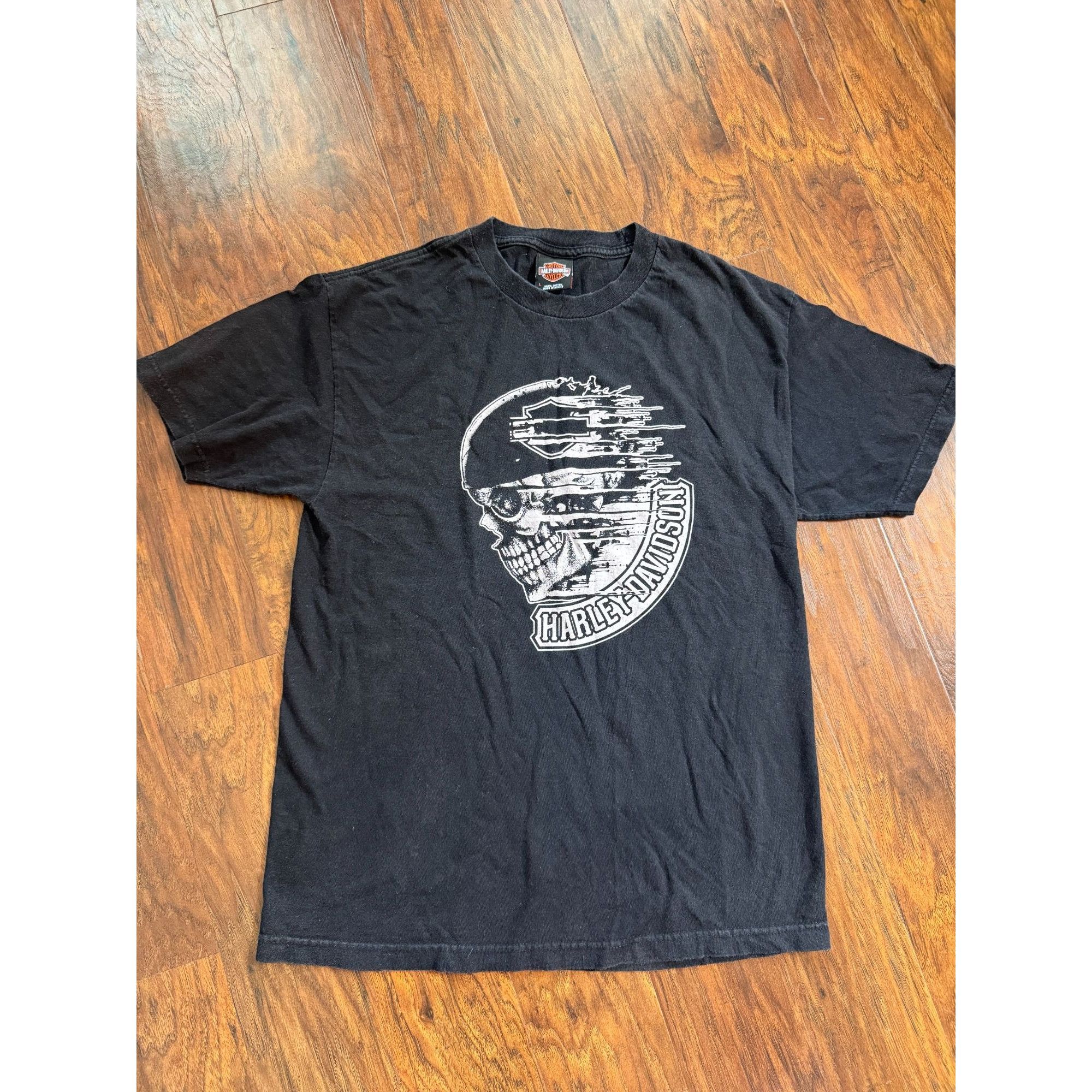 Harley Davidson Harley-Davidson Black Skull Graphic T-Shirt Panama City Beac Size US L / EU 52-54 / 3 - 1 Thumbnail