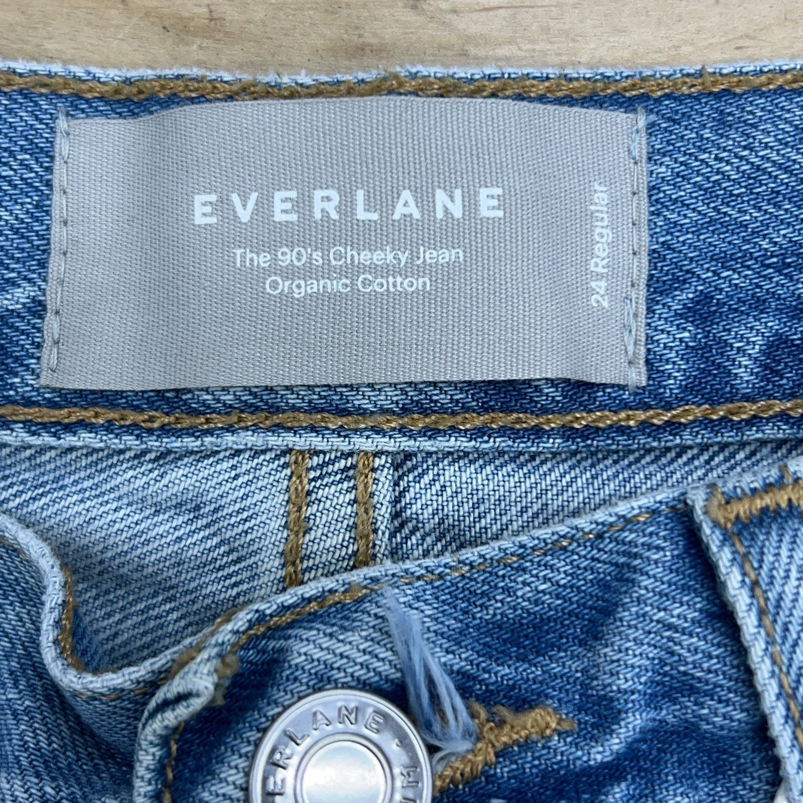 Everlane Everlane Size 24 The 90s Cheeky Jean Light Taper Stretch NEW Size 24" / US 00 / IT 34 - 9 Thumbnail