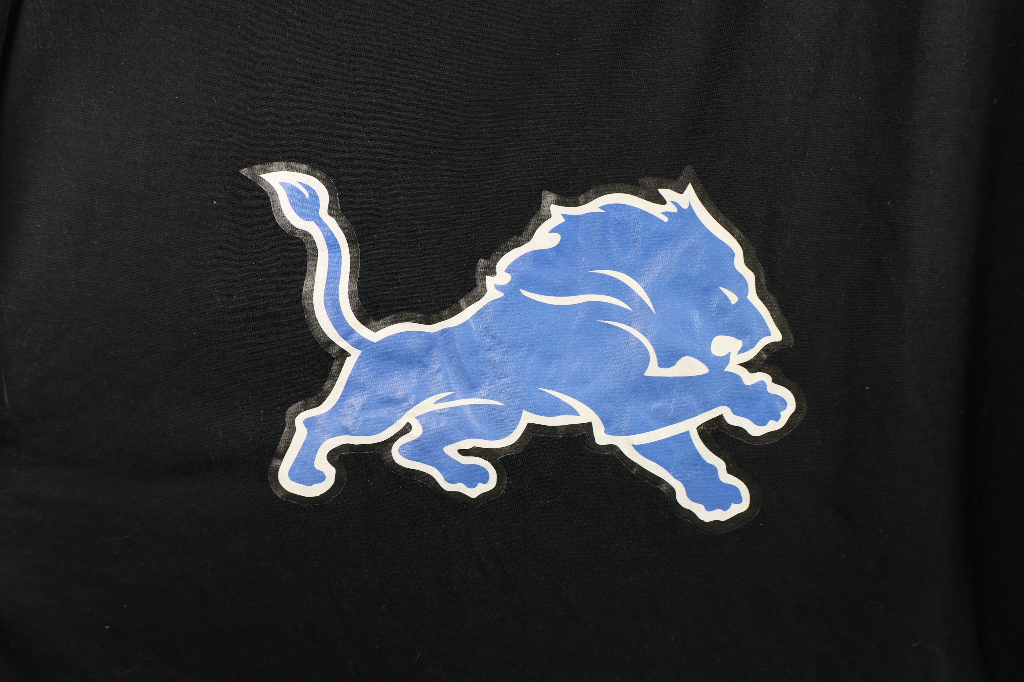 Nike × Vintage New Nike Detroit Lions Football Long Sleeve T-Shirt Black Size US XL / EU 56 / 4 - 8 Thumbnail