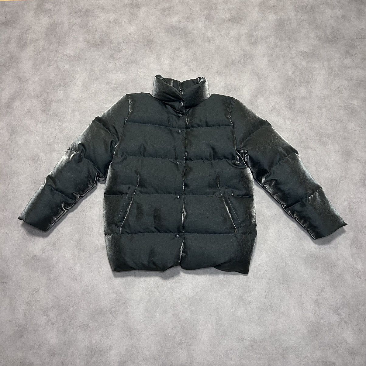 Moncler Women’s Jacket VINTAGE RARE Glitter Charcoal Size:2