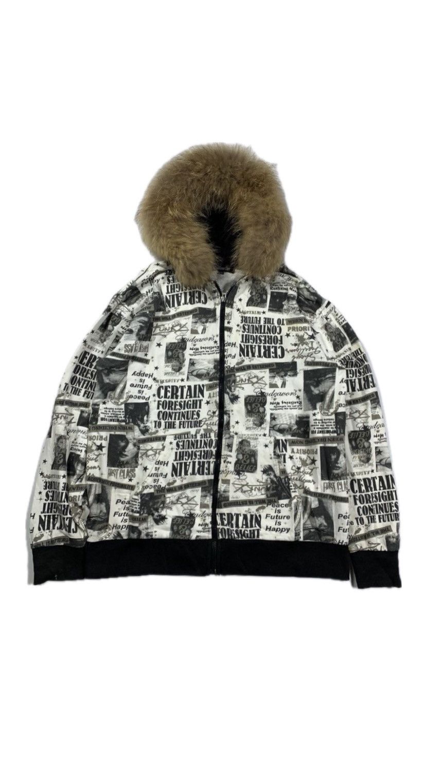 20471120 Japanese beaumon carr zip fur hoodie lgb ifsix style Size US L / EU 52-54 / 3 - 1 Thumbnail