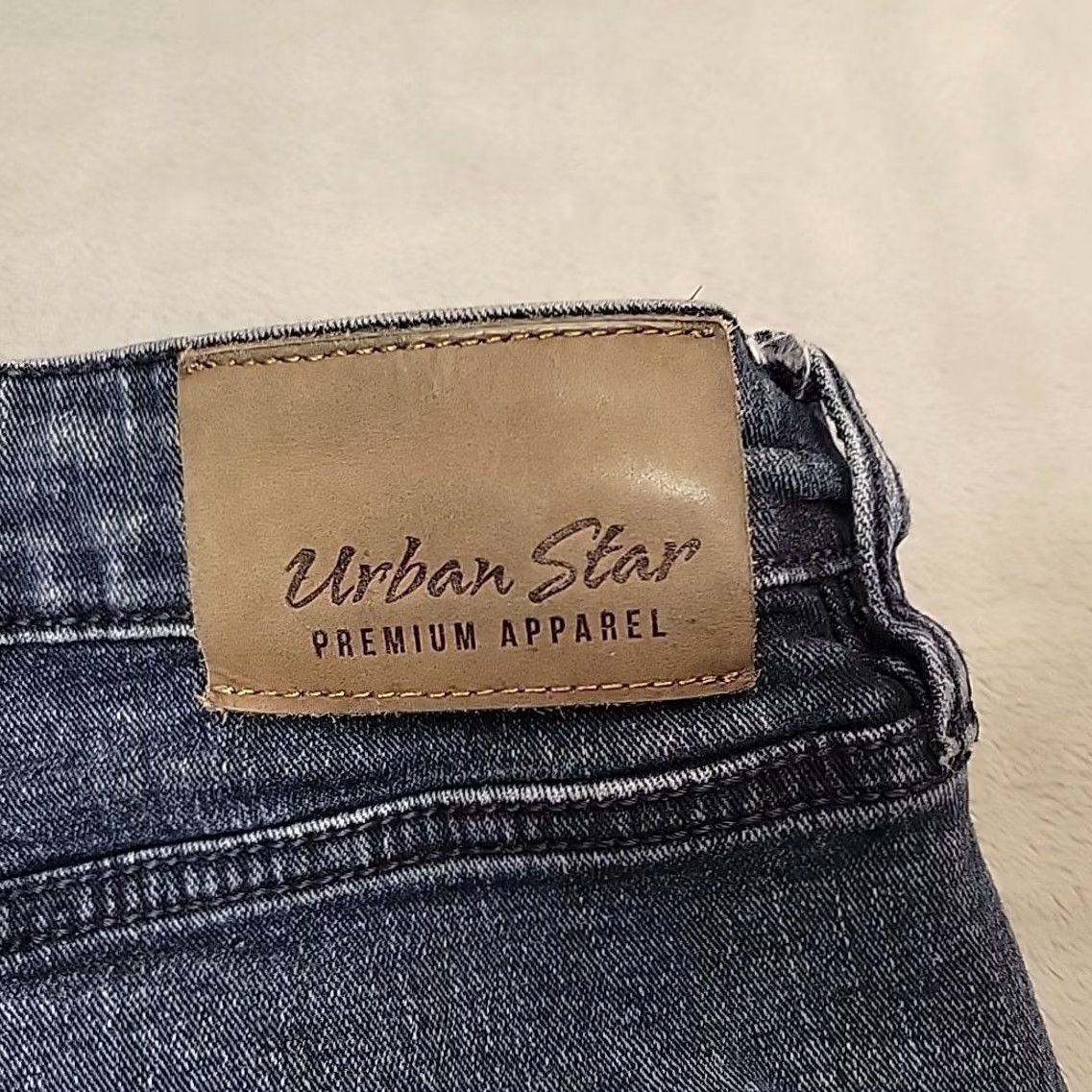 Vintage Urban Star Jeans Men 38x32 Blue Relaxed Straight Casual Stretch Everyday Pants Size US 38 / EU 54 - 6 Thumbnail