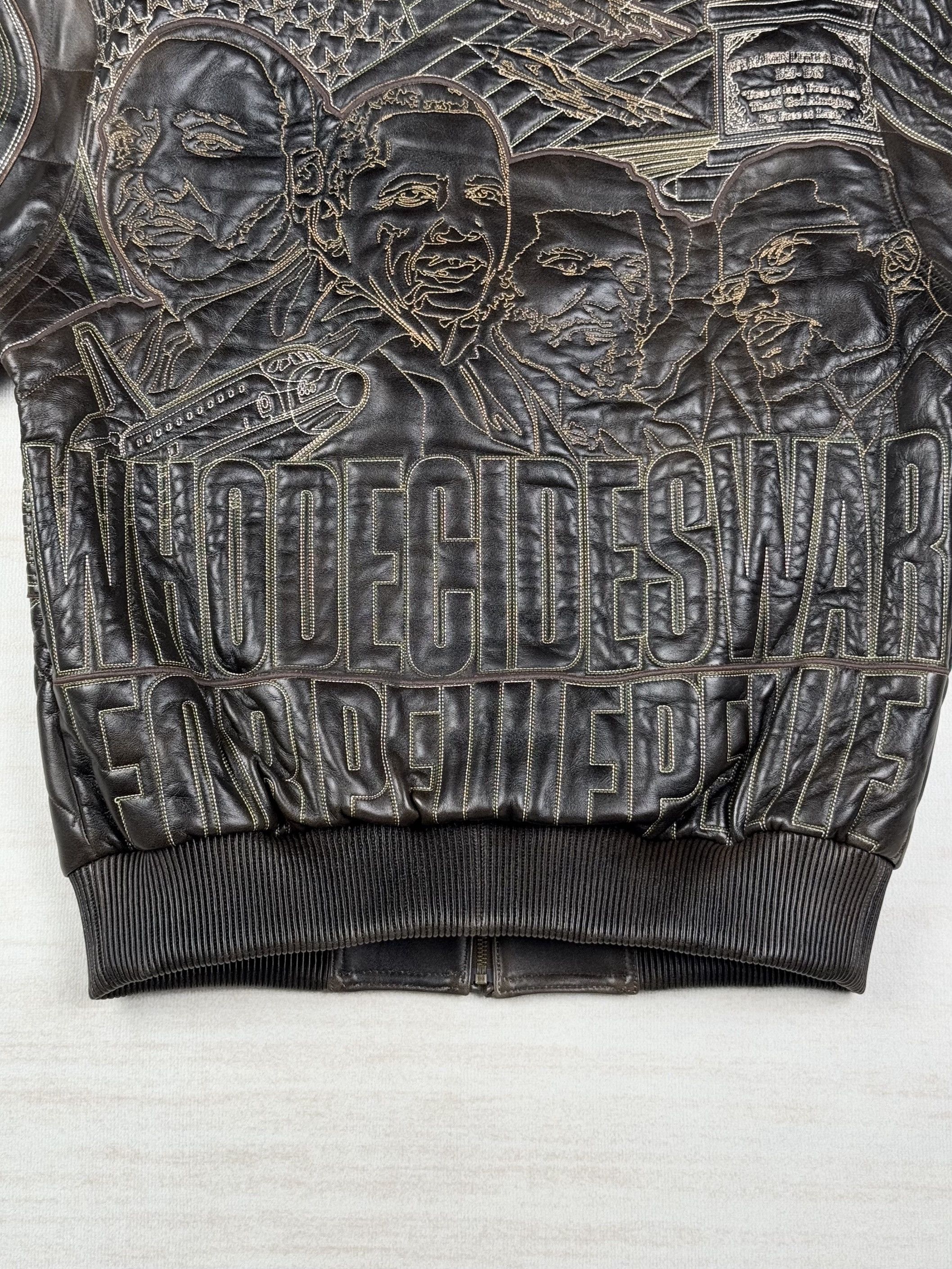 Pelle Pelle WDW x PP MONUMENT GENUINE LEATHER JACKET Size US L / EU 52-54 / 3 - 9 Thumbnail