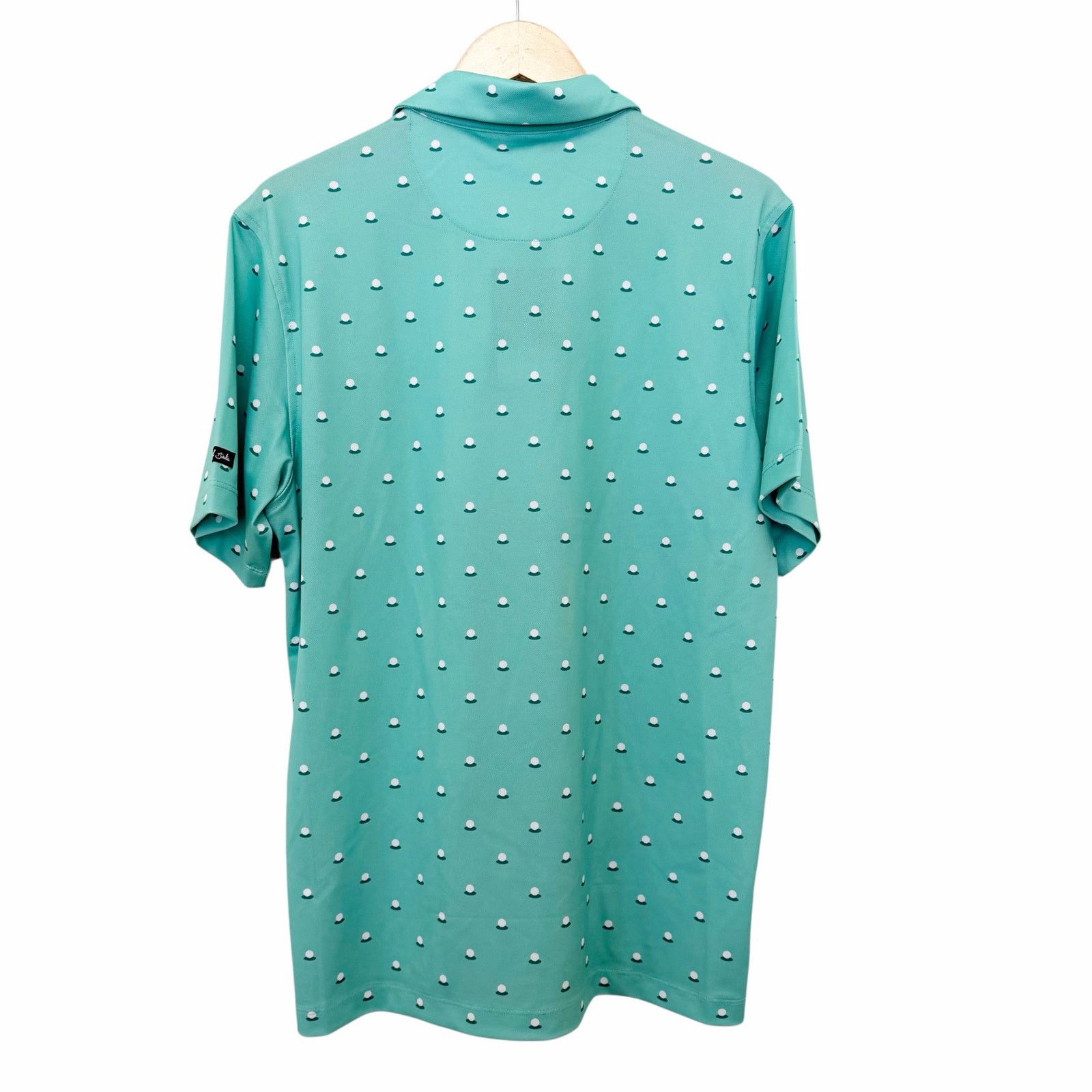 Other Bad Birdie Aim Point Dusty Jade Pique Golf Polo Sz L Size US L / EU 52-54 / 3 - 7 Thumbnail