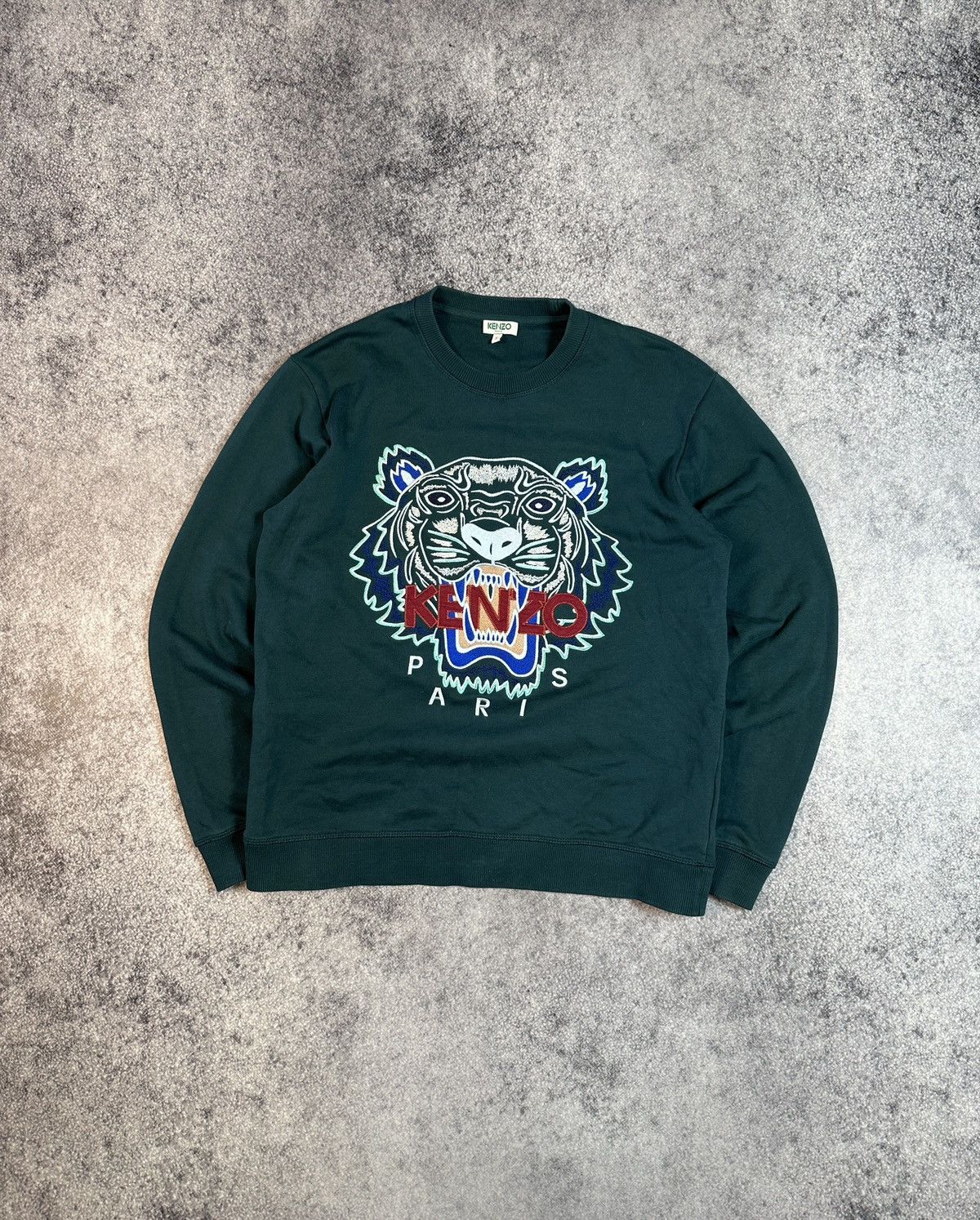 Japanese Brand × Kenzo × Vintage Vintage Kenzo Logo Sweatshirt Streetwear Rare Casual Style S Size US S / EU 44-46 / 1 - 1 Thumbnail