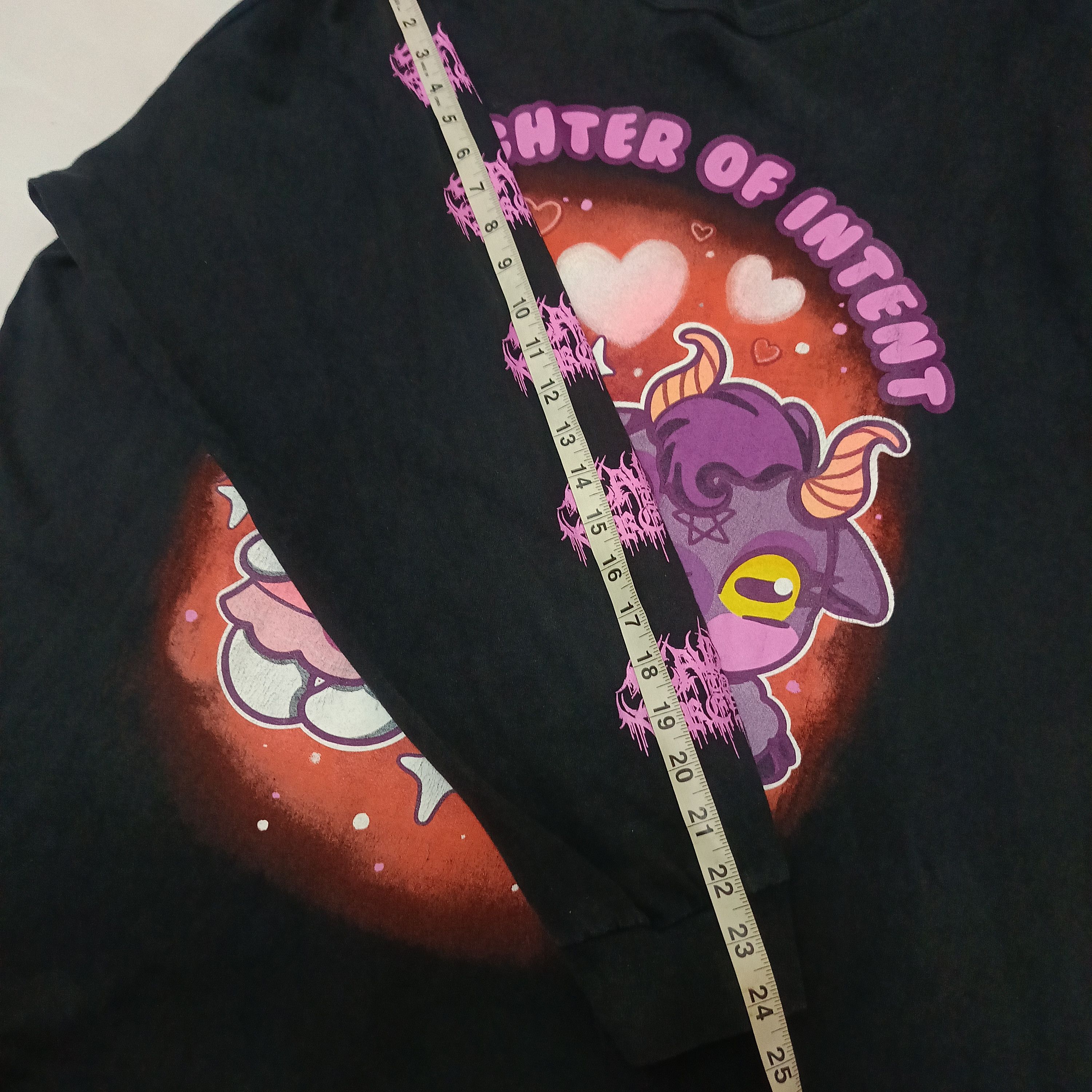 Band Tees Slaughter of Intent X hello Kitty Metal Tee Size US XL / EU 56 / 4 - 4 Thumbnail