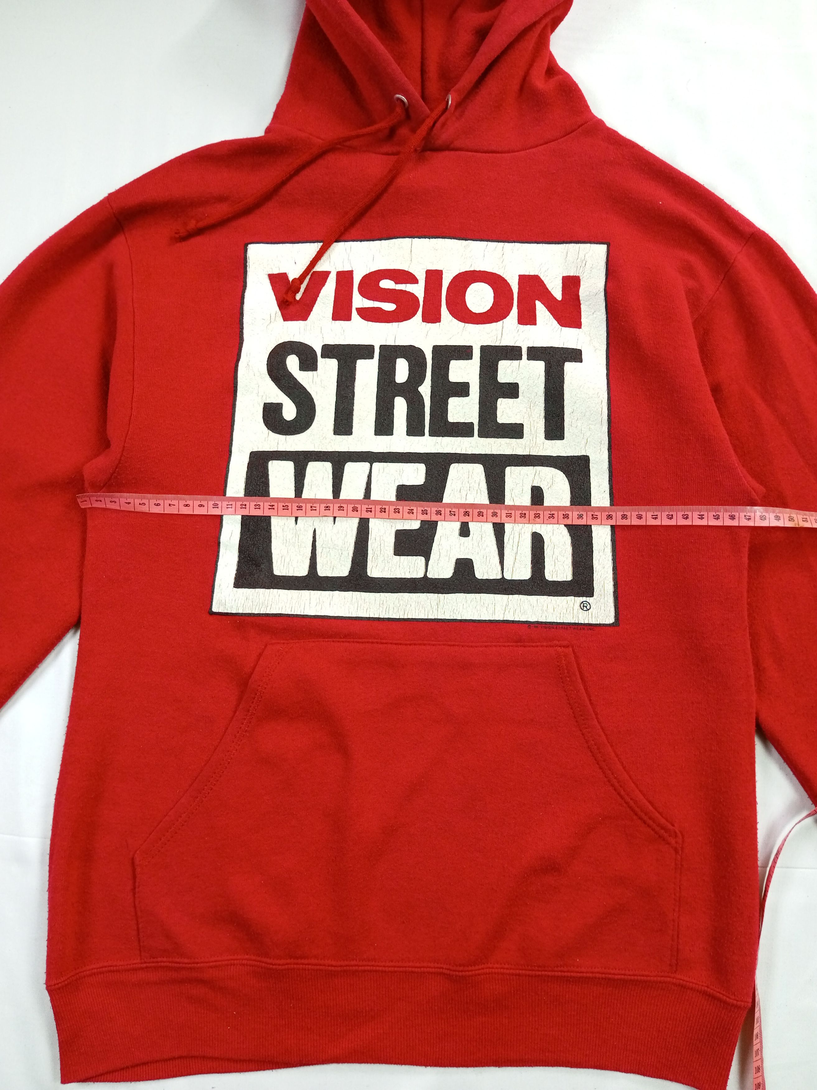 Vintage × Vision Streetwear VINTAGE 90s VISION STREETWEAR SKATEBOARD HOODIE Size US M / EU 48-50 / 2 - 11 Thumbnail