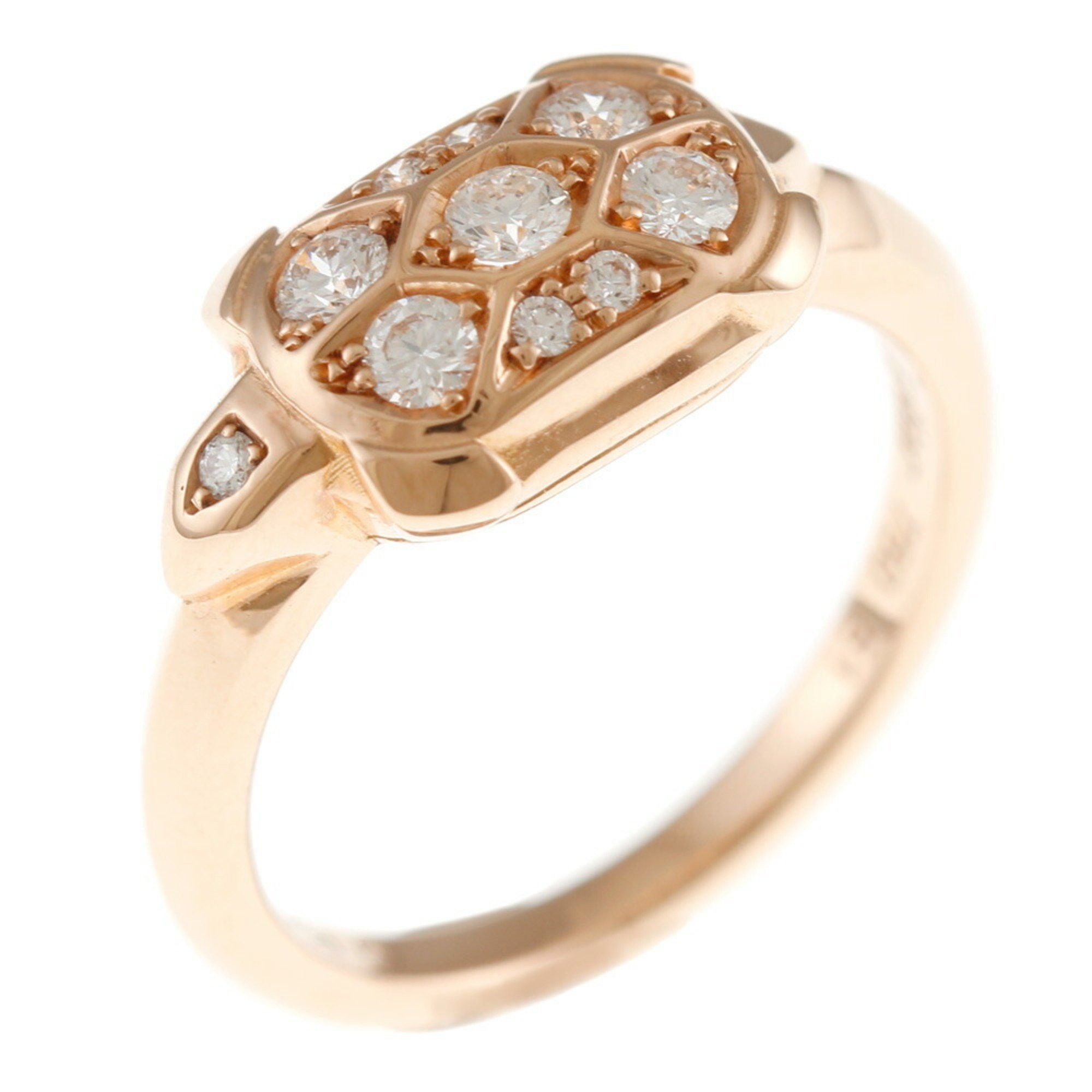 image of Cartier Tortue Ring in Pink, Women's