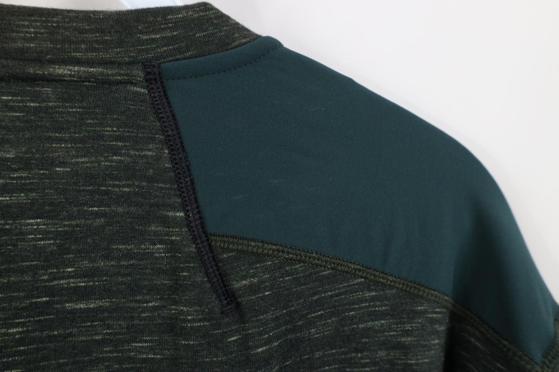 Lululemon Lululemon French Terry V-Neck Sweater Sweatshirt Marled Size US XL / EU 56 / 4 - 9 Thumbnail