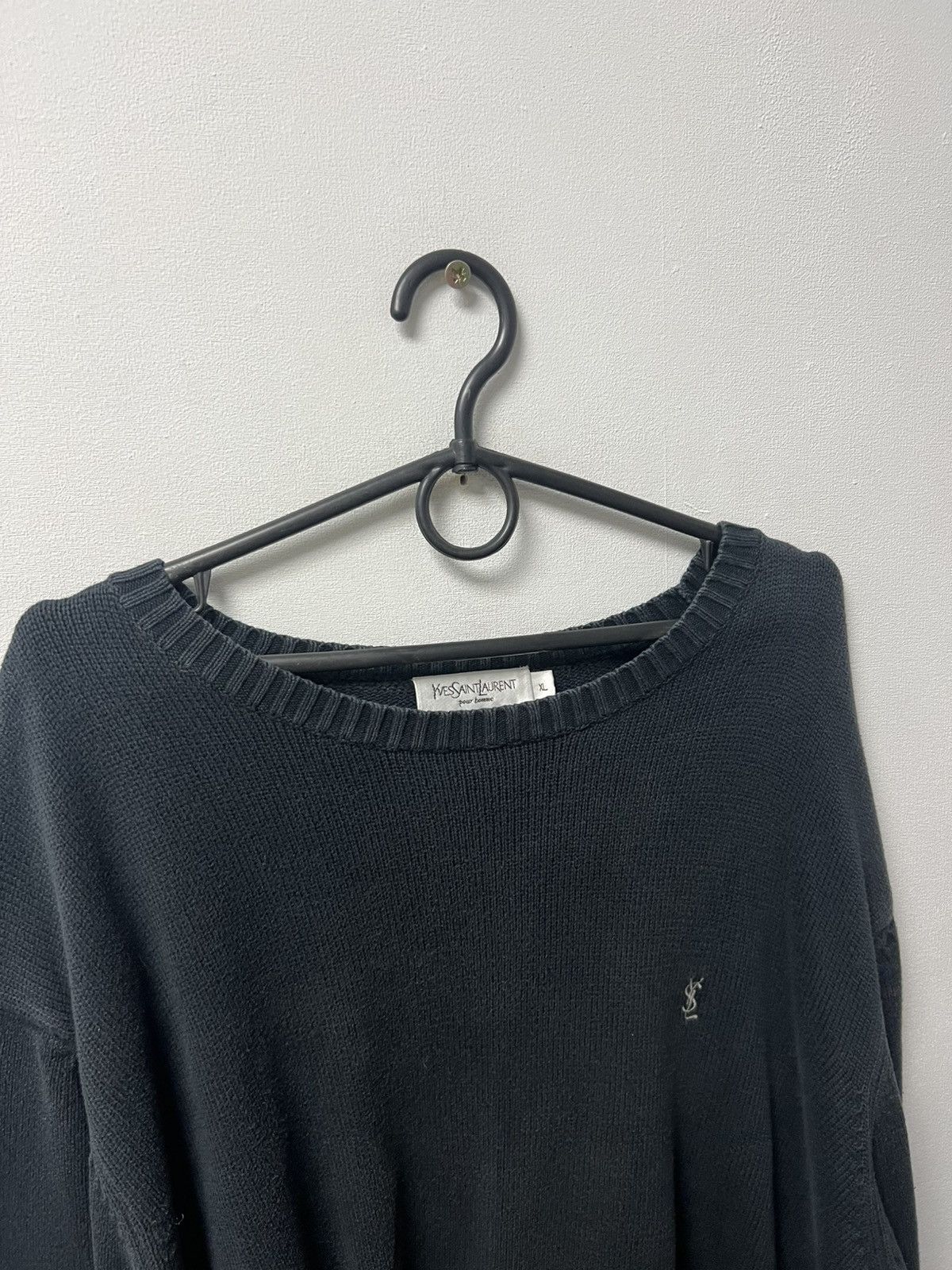 Yves Saint Laurent Vintage Yves Saint Laurent Sweatshirt 90s Y2K Size US XL / EU 56 / 4 - 4 Thumbnail