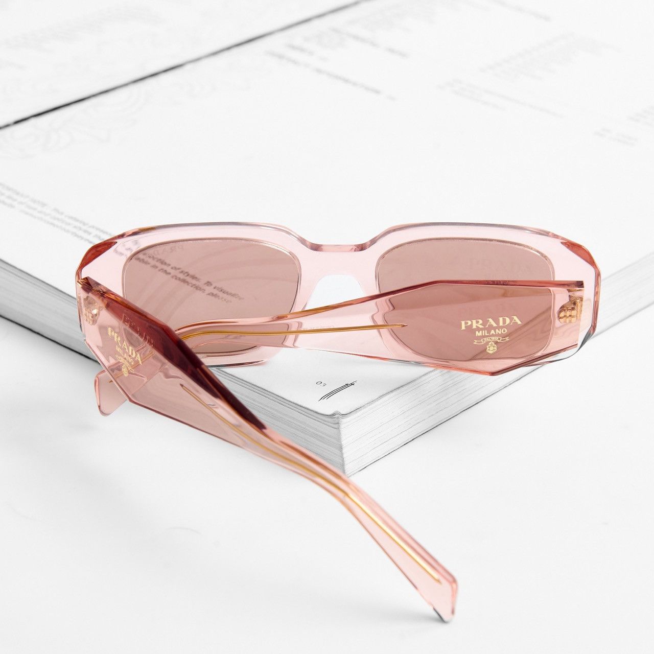 Prada PRADA 0PR 17WS 19Q10D SUNGLASSES Size ONE SIZE - 7 Thumbnail