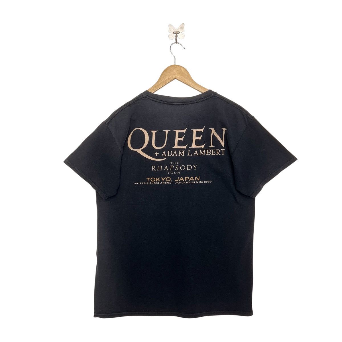 Band Tees QUEEN + ADAM LAMBERT THE RHAPSODY TOUR JAPAN TSHIRT Size US L / EU 52-54 / 3 - 2 Thumbnail