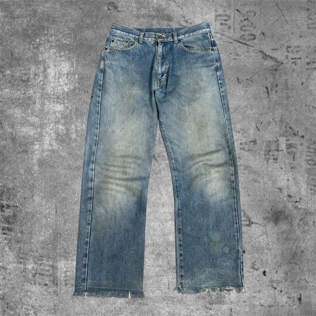 Vintage 90s vintage japanese denim jeans pants Size US 30 / EU 46 - 2 Thumbnail