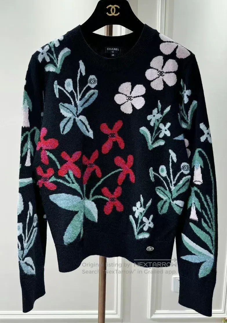 Chanel Chanel 21 Autumn and Winter High-end Workshop Series Flowe Size XS / US 0-2 / IT 36-38 - 1 Thumbnail