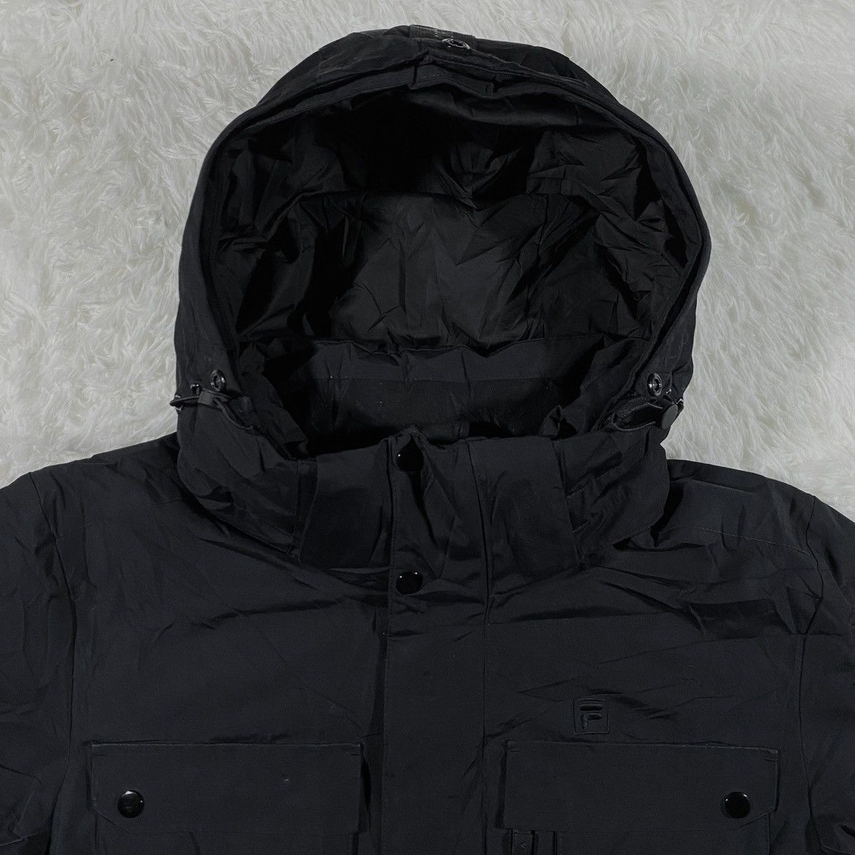 Fila Fila White Line Real Down Black Jacket Size US M / EU 48-50 / 2 - 4 Thumbnail
