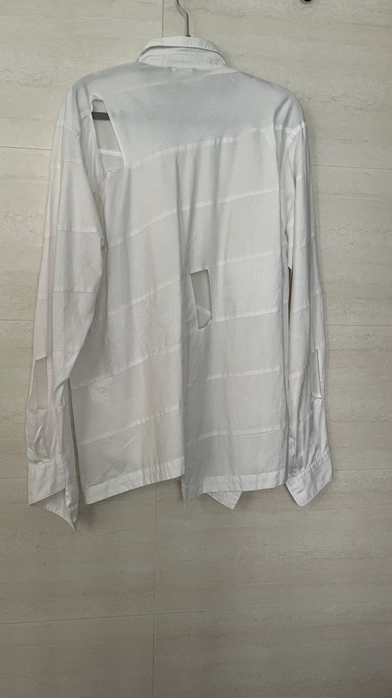 Comme des Garcons Comme Des Garcons White long-sleeved shirt Size US M / EU 48-50 / 2 - 2 Thumbnail