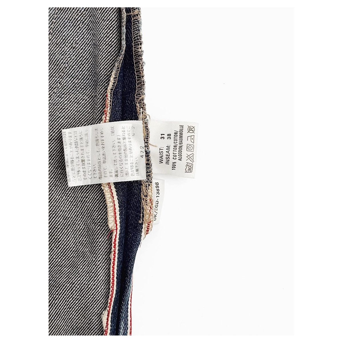 Saint Laurent Paris Saintlaurent Denim Pants Size US 31 - 10 Thumbnail