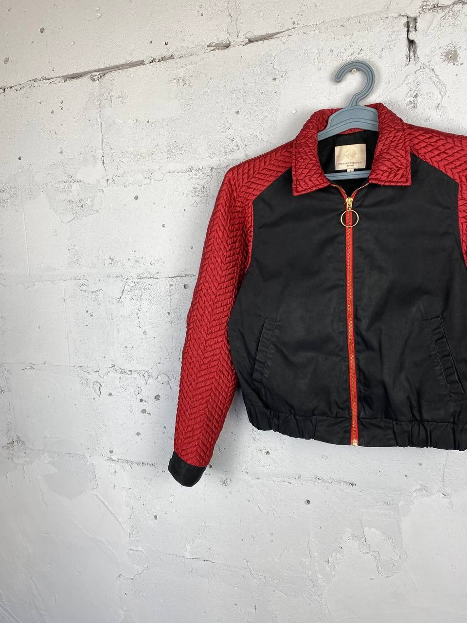 Opening Ceremony Opening Ceremony Satin Bomber Jacket Varsity Cropped Size US S / EU 44-46 / 1 - 2 Thumbnail