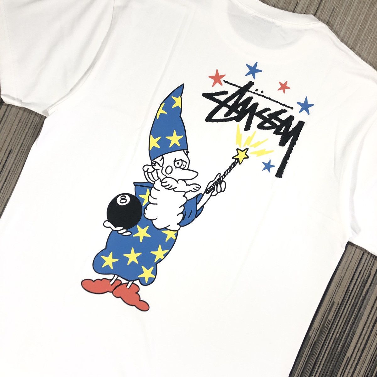 Stussy × Vintage Stussy Wizard Tee Size US L / EU 52-54 / 3 - 3 Thumbnail