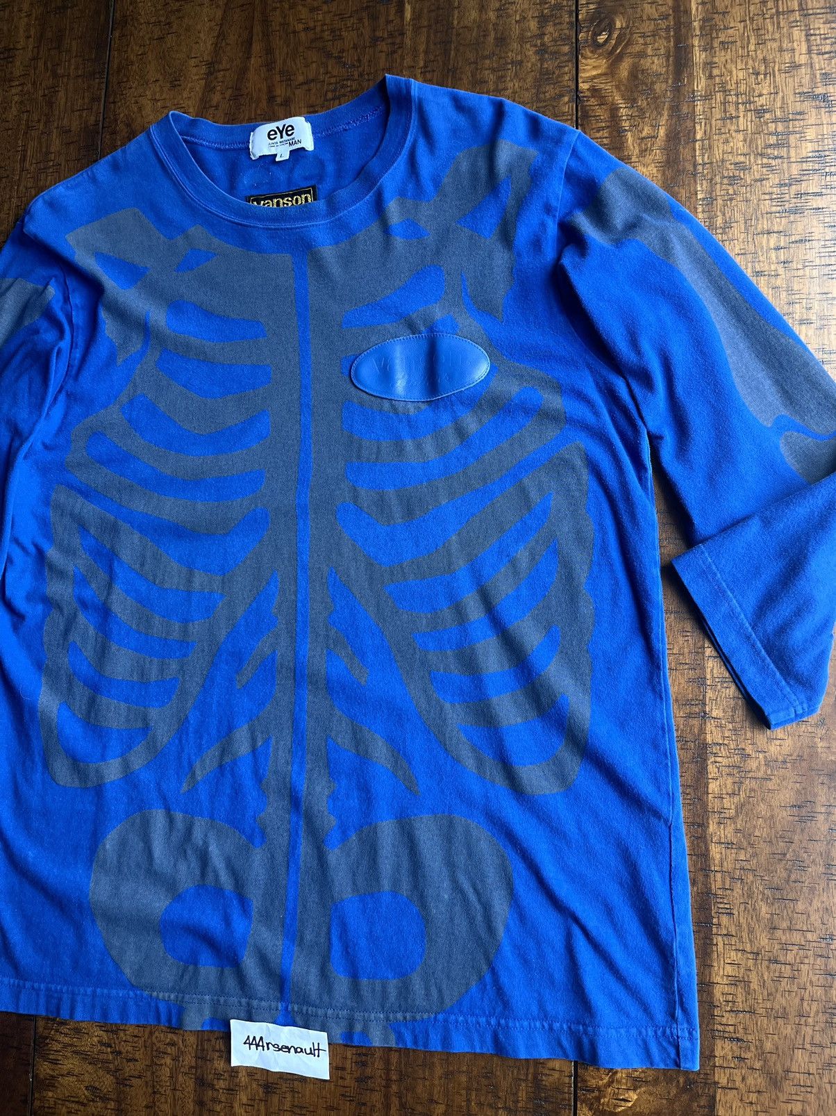 Comme des Garcons × Junya Watanabe × Vanson Leathers Junya x Vanson Leather Skeleton 3/4 Sleeve Size US M / EU 48-50 / 2 - 4 Thumbnail