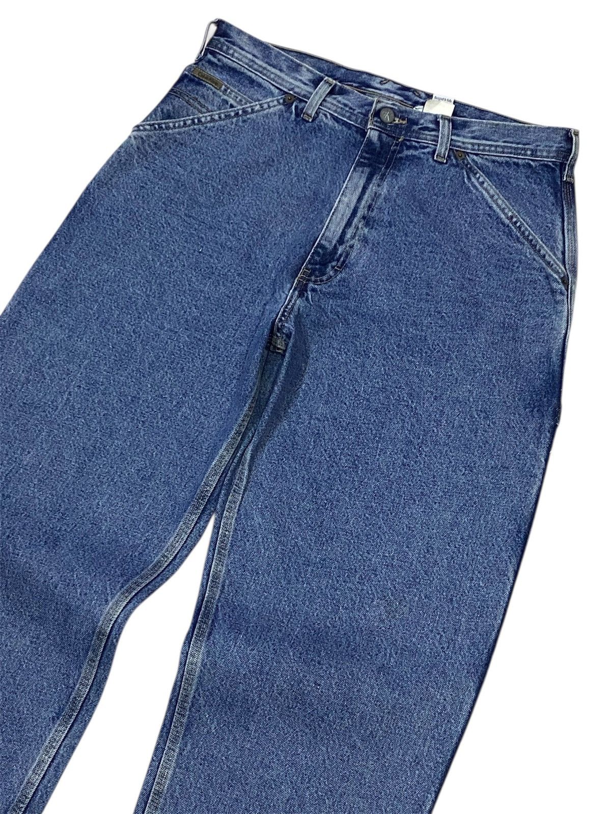 Calvin Klein Vintage 90s Calvin Klein Carpenter Denim Pants Size US 32 / EU 48 - 5 Thumbnail