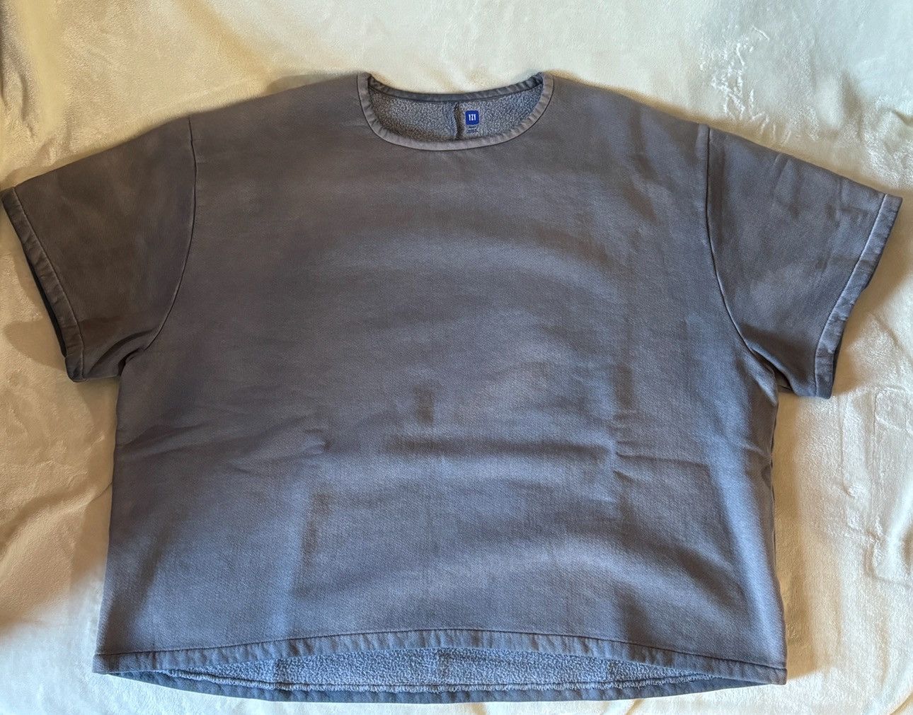 Gap YZY GAP FLEECE YOKE TEE BACK Size US S / EU 44-46 / 1 - 1 Thumbnail