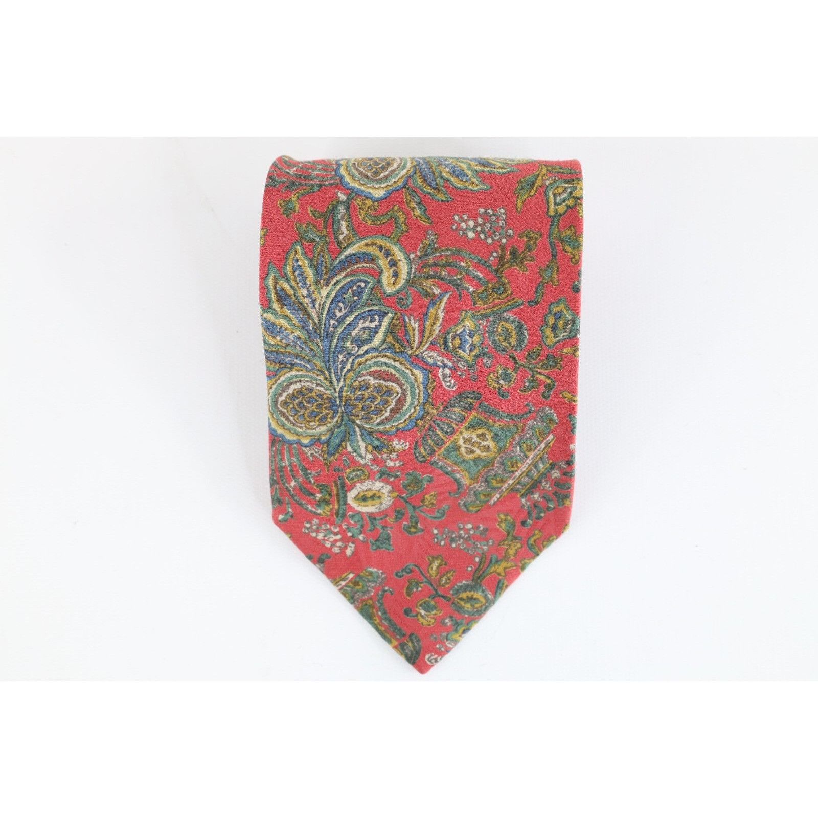 Abercrombie & Fitch Vintage 90s Abercrombie & Fitch Handmade Silk Rainbow Tie Size ONE SIZE - 1 Thumbnail
