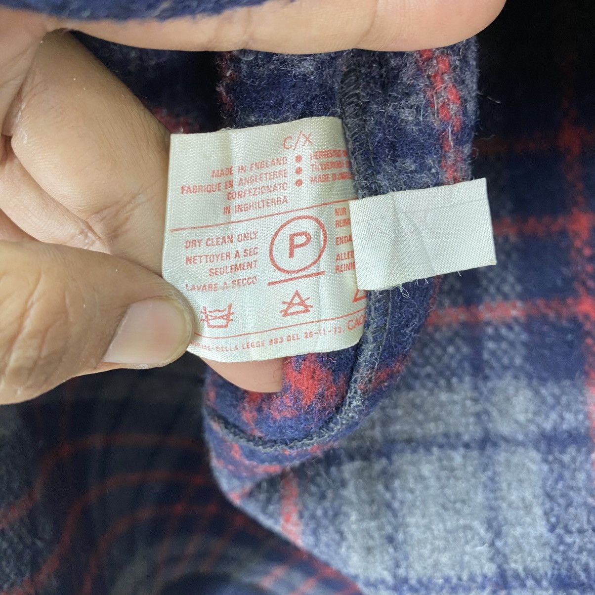 Gloverall 🫶Vintage Gloverall Wool Duffle Coat Long Jacket Plaid Lining Size US S / EU 44-46 / 1 - 6 Thumbnail