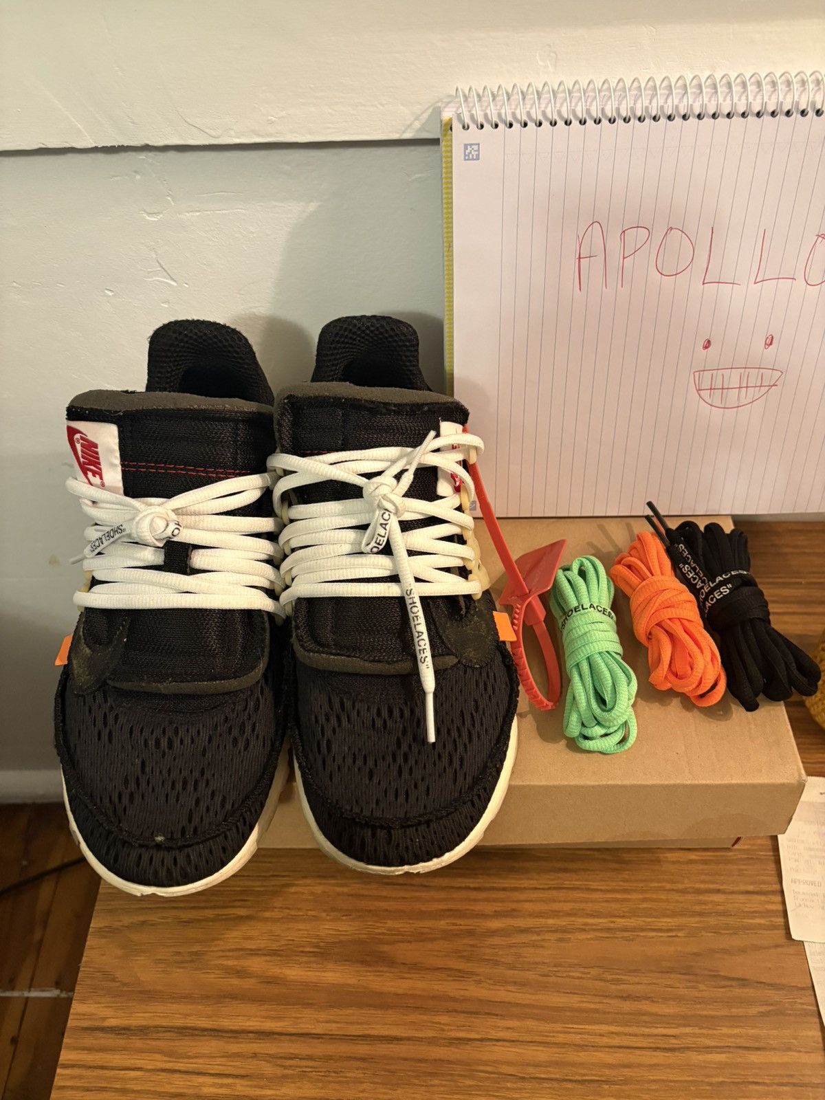 Nike × Off-White Off-White x Nike Presto “The Ten” Size US 8 / EU 41 - 2 Thumbnail