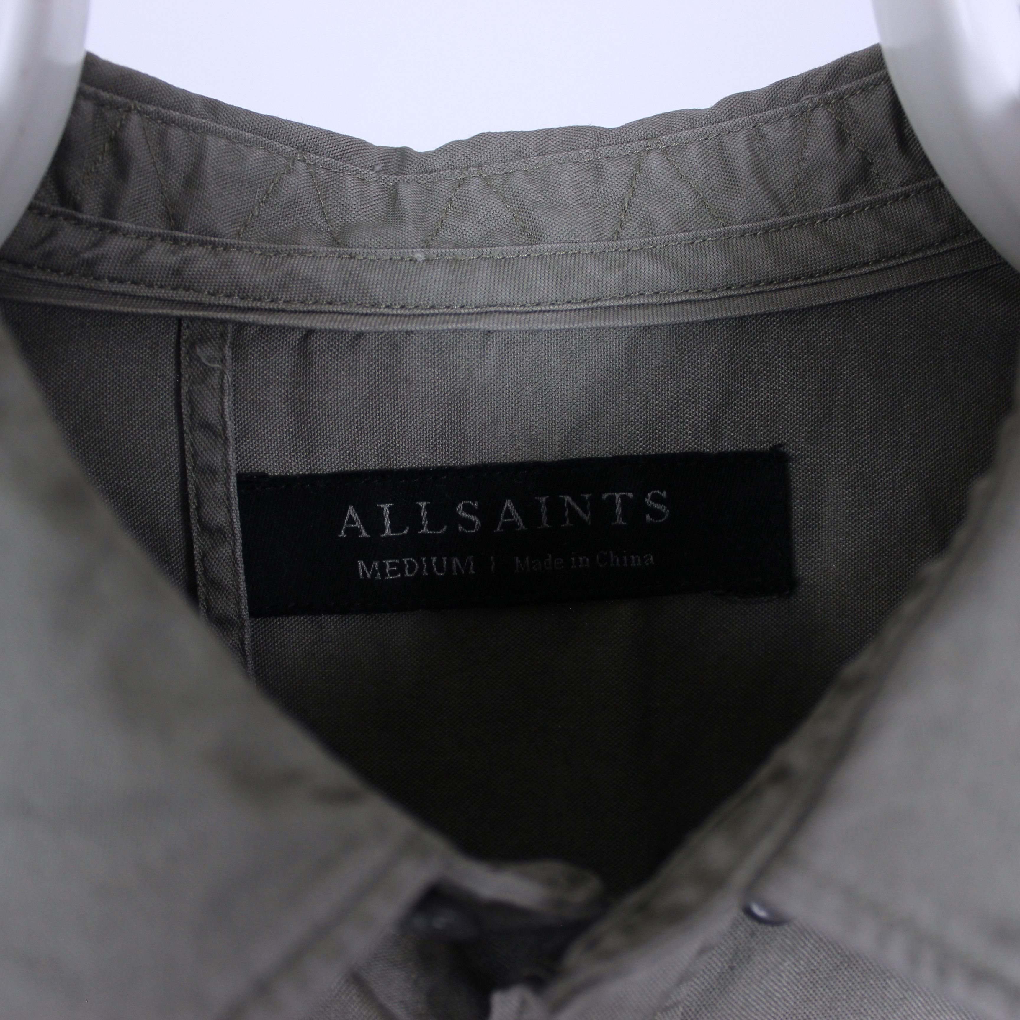 Allsaints Allsaints vintage shirt men shorts S gray Size US S / EU 44-46 / 1 - 3 Thumbnail