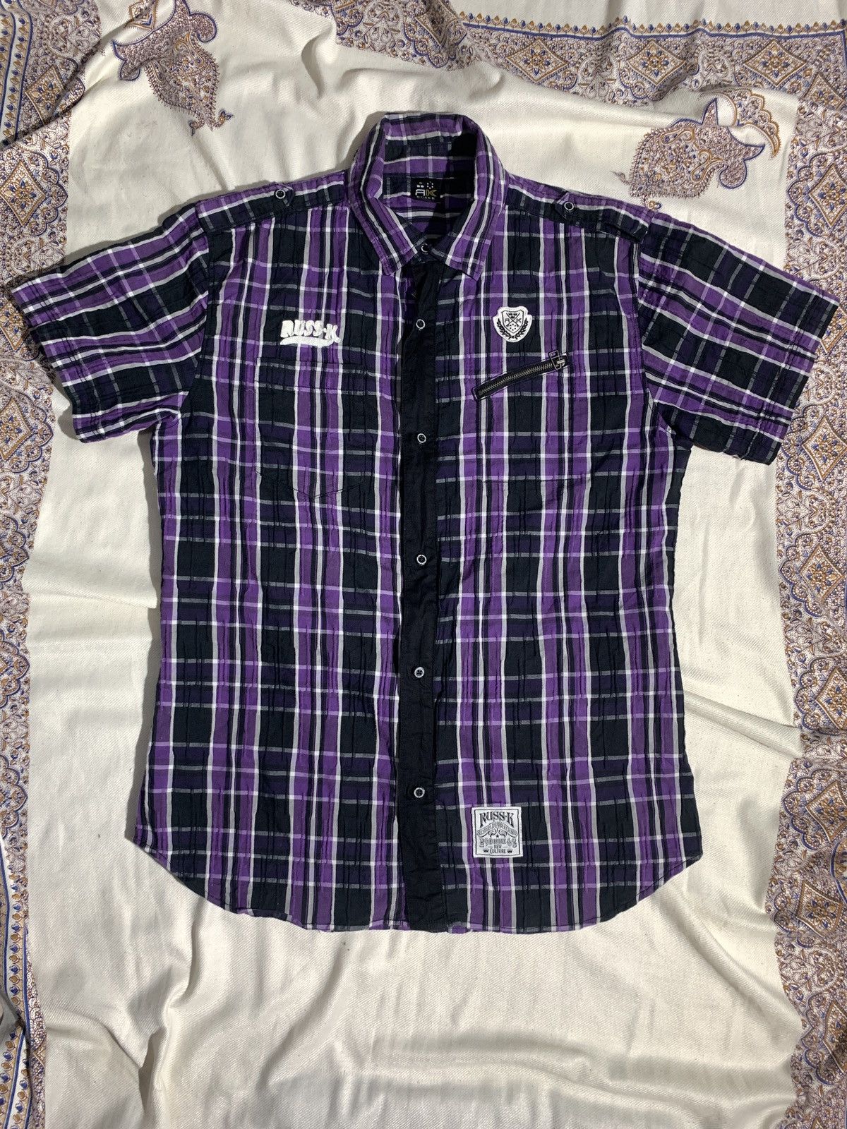 Hysteric Glamour × If Six Was Nine × Japanese Brand RUSS-K FEALING ALIVE SHORT SLEEVE SHIRT Size US M / EU 48-50 / 2 - 1 Thumbnail