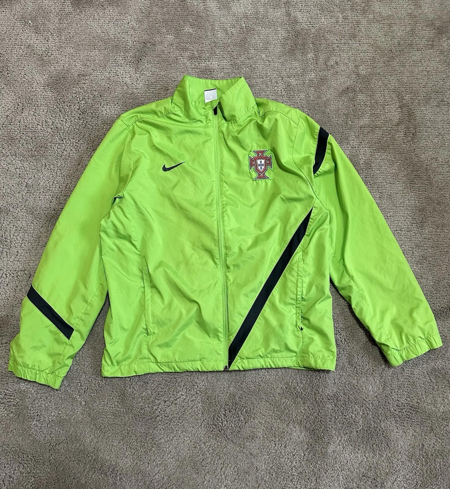 PORTUGAL 2012/13 NIKE FOOTBALL SOCCER TRAINING GREEN JACKET