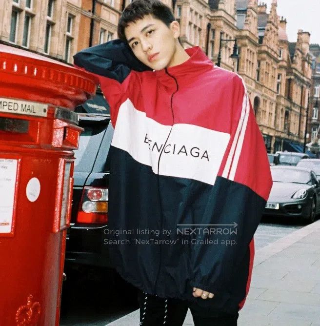 Balenciaga Balenciaga Patchwork Color Blocked Stormbreaker Jacket Size XS / US 0-2 / IT 36-38 - 9 Thumbnail