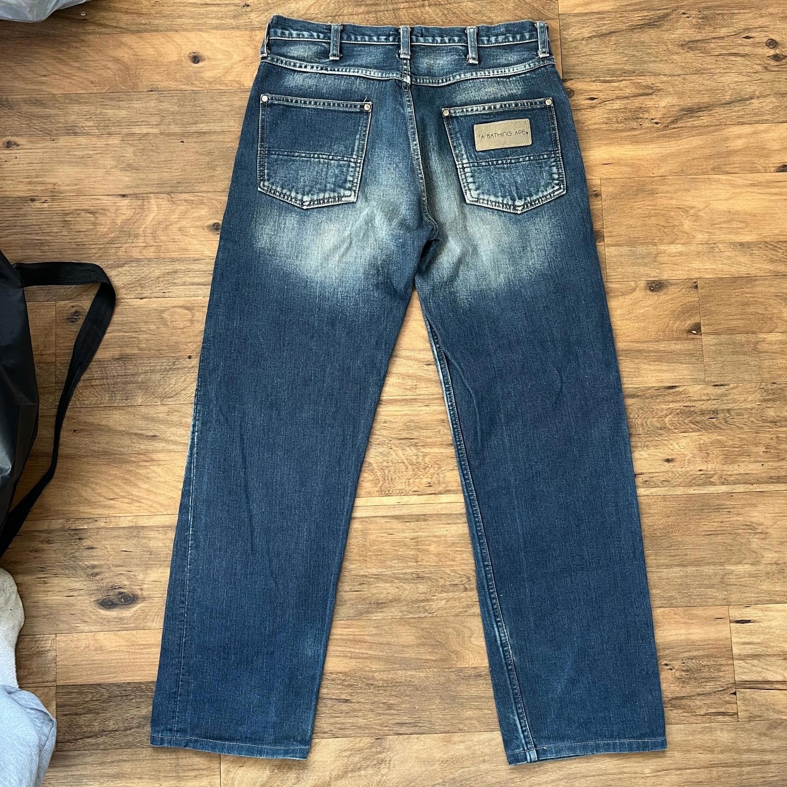 Bape BAPE Bapesta Star Jeans - A Bathing Ape Size US 32 / EU 48 - 2 Thumbnail