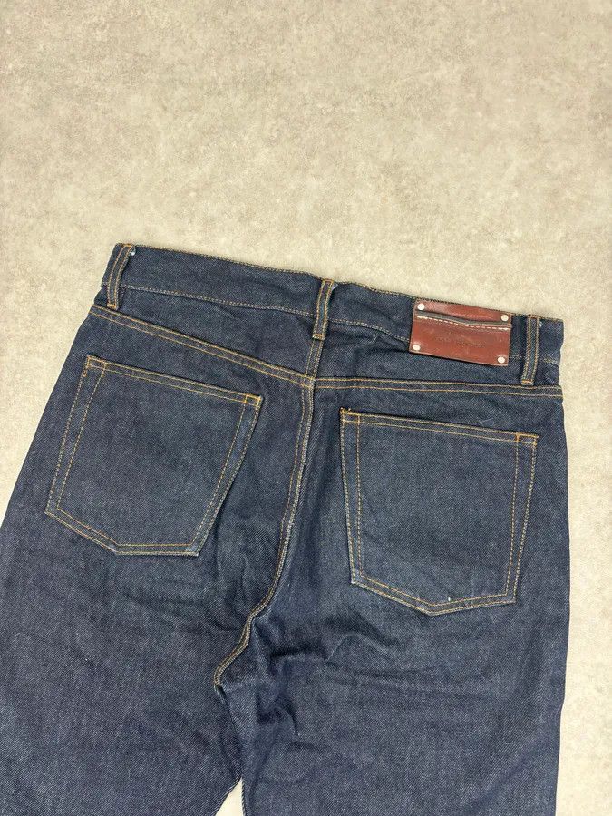 Dries Van Noten Dries Van Noten Navy Denim Contrast Stitch Shorts Size 28" / US 6 / IT 42 - 7 Thumbnail