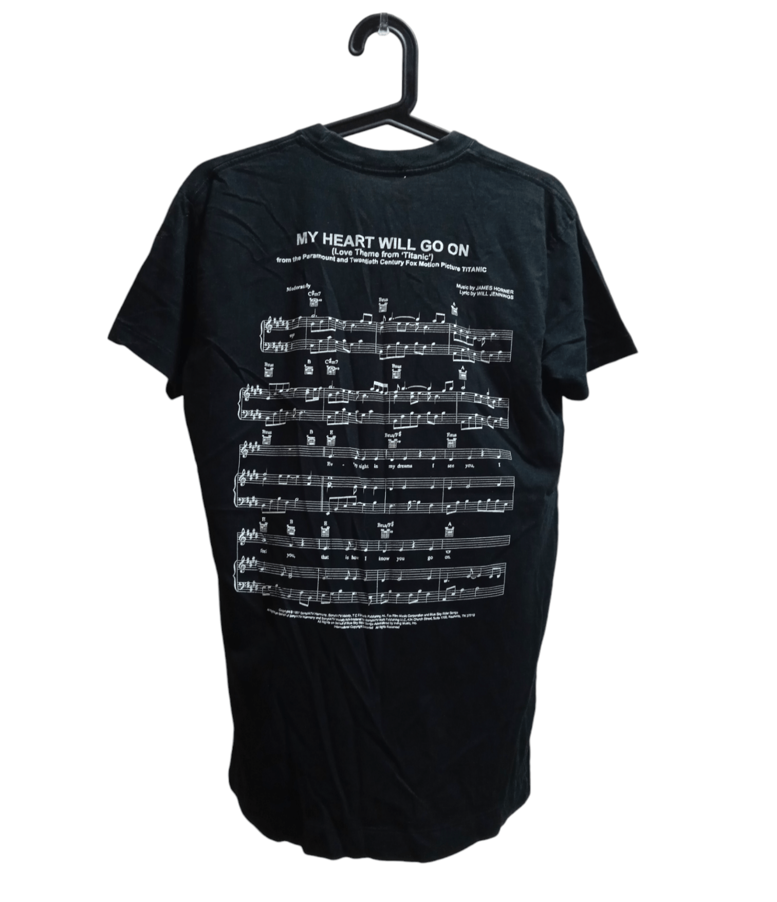 Vintage Vintage 90s Titanic Leonardo DiCaprio Bootleg T Shirt Size US XS / EU 42 / 0 - 2 Thumbnail