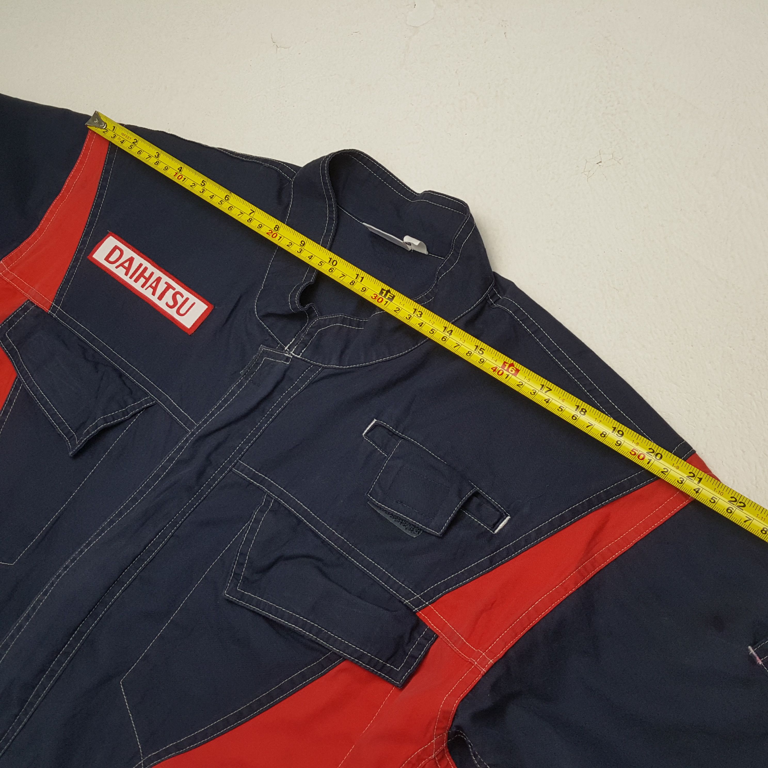Japanese Brand × Vintage Vintage DAIHATSU Japanese Brand Motorsports Coverall Jacket Size US L / EU 52-54 / 3 - 9 Thumbnail