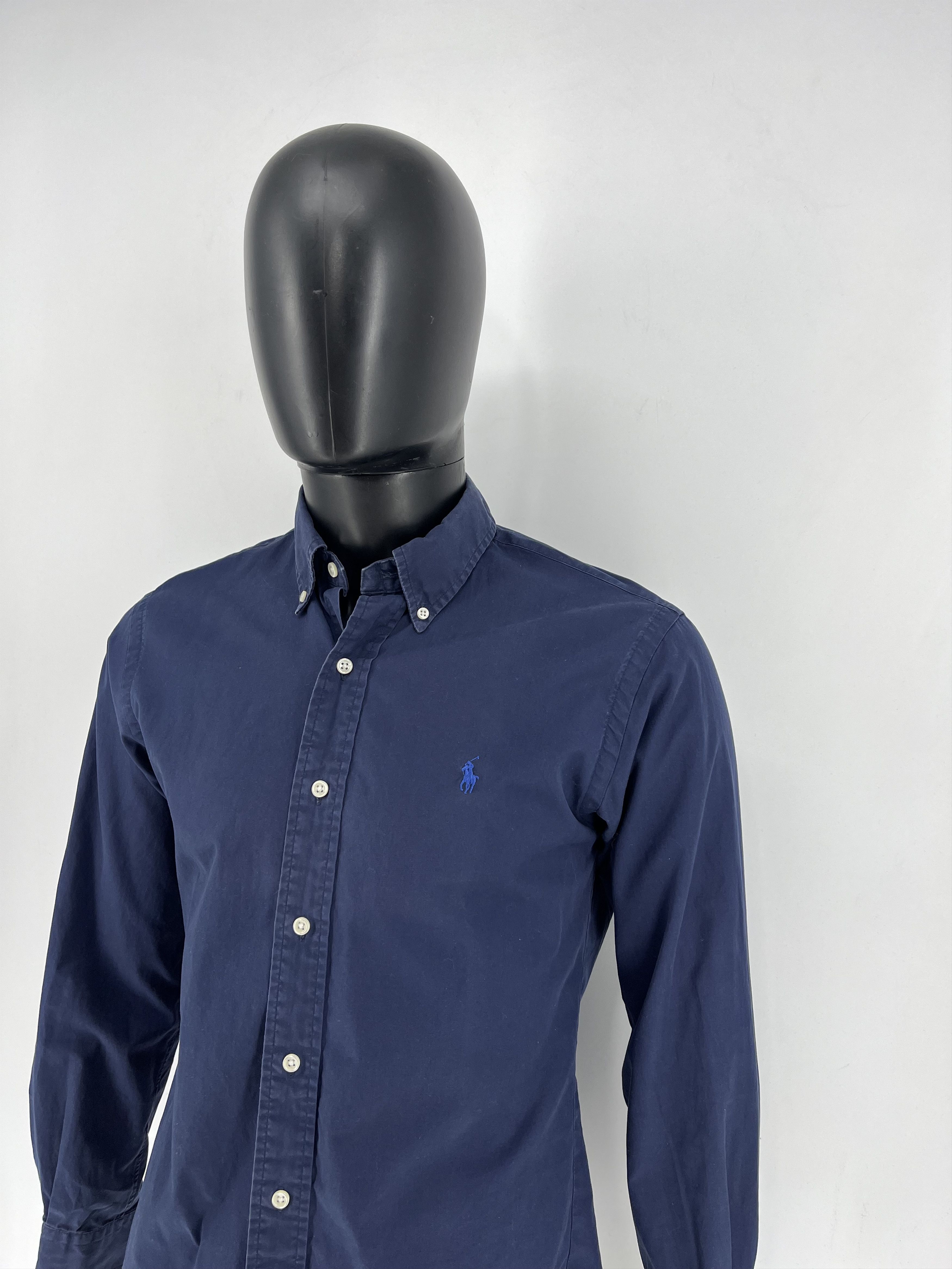 Polo Ralph Lauren Vintage Navy Shirt Polo Ralph Lauren Size M Rare Size US M / EU 48-50 / 2 - 4 Thumbnail